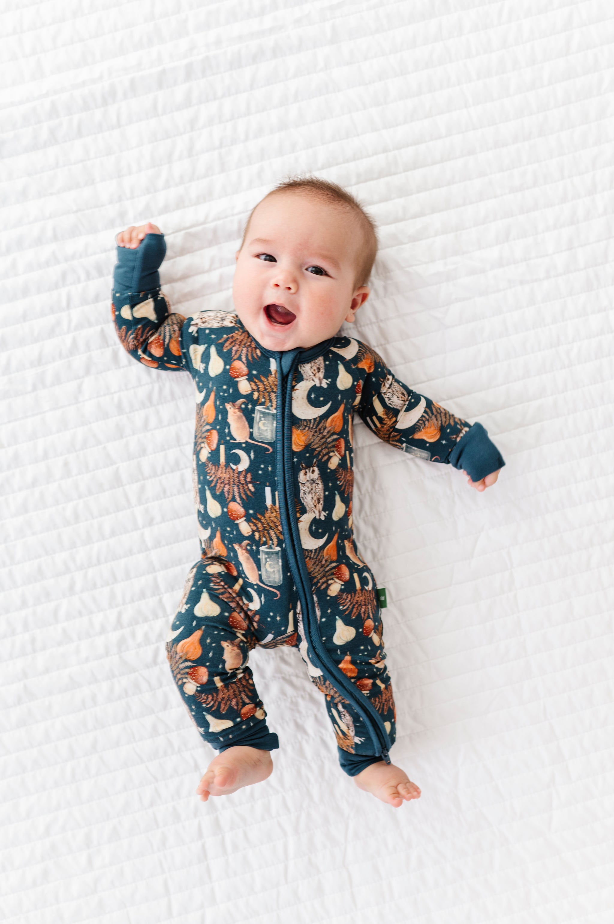 Owl-O-Ween Zip Romper