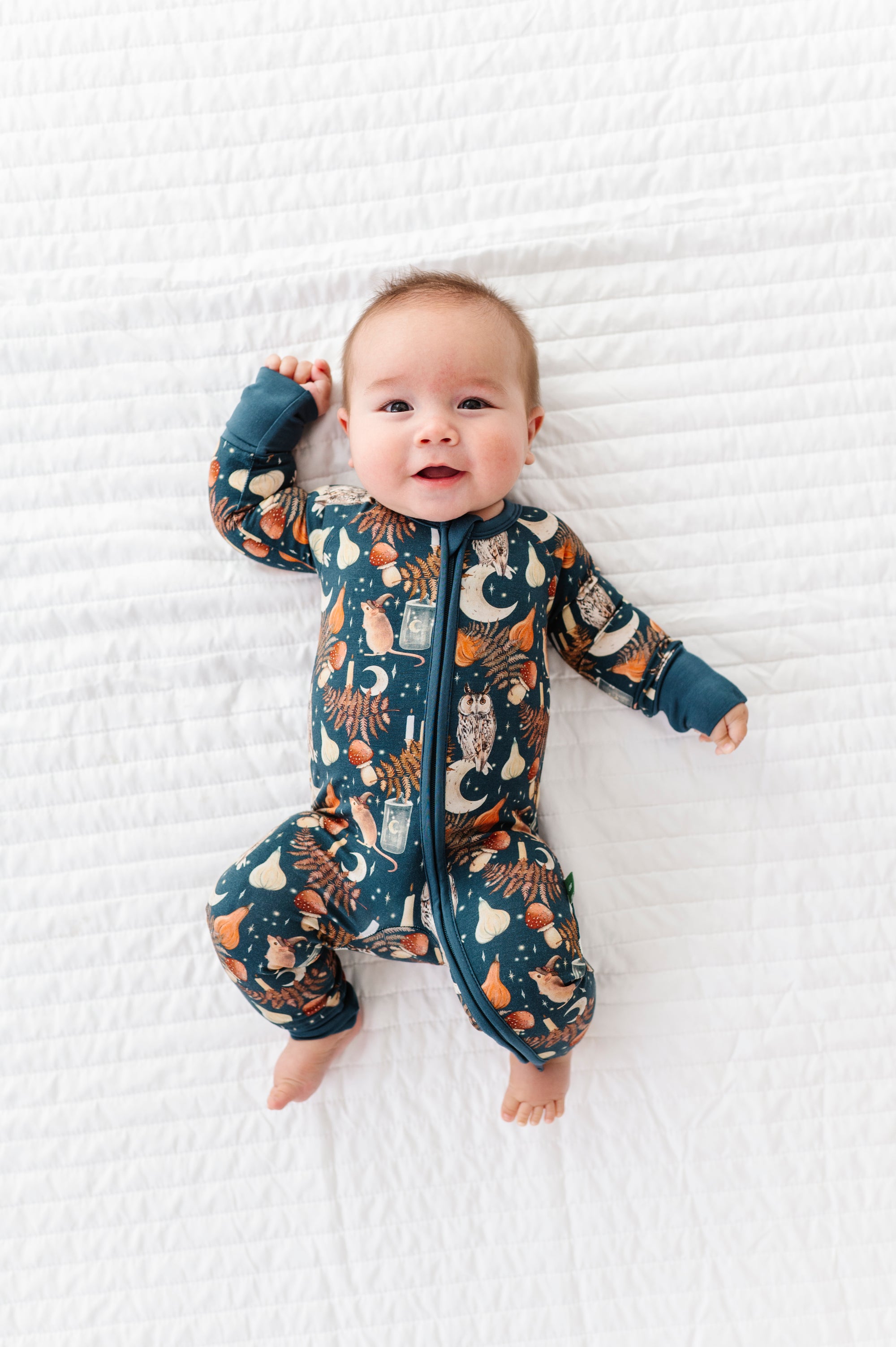 Owl-O-Ween Zip Romper