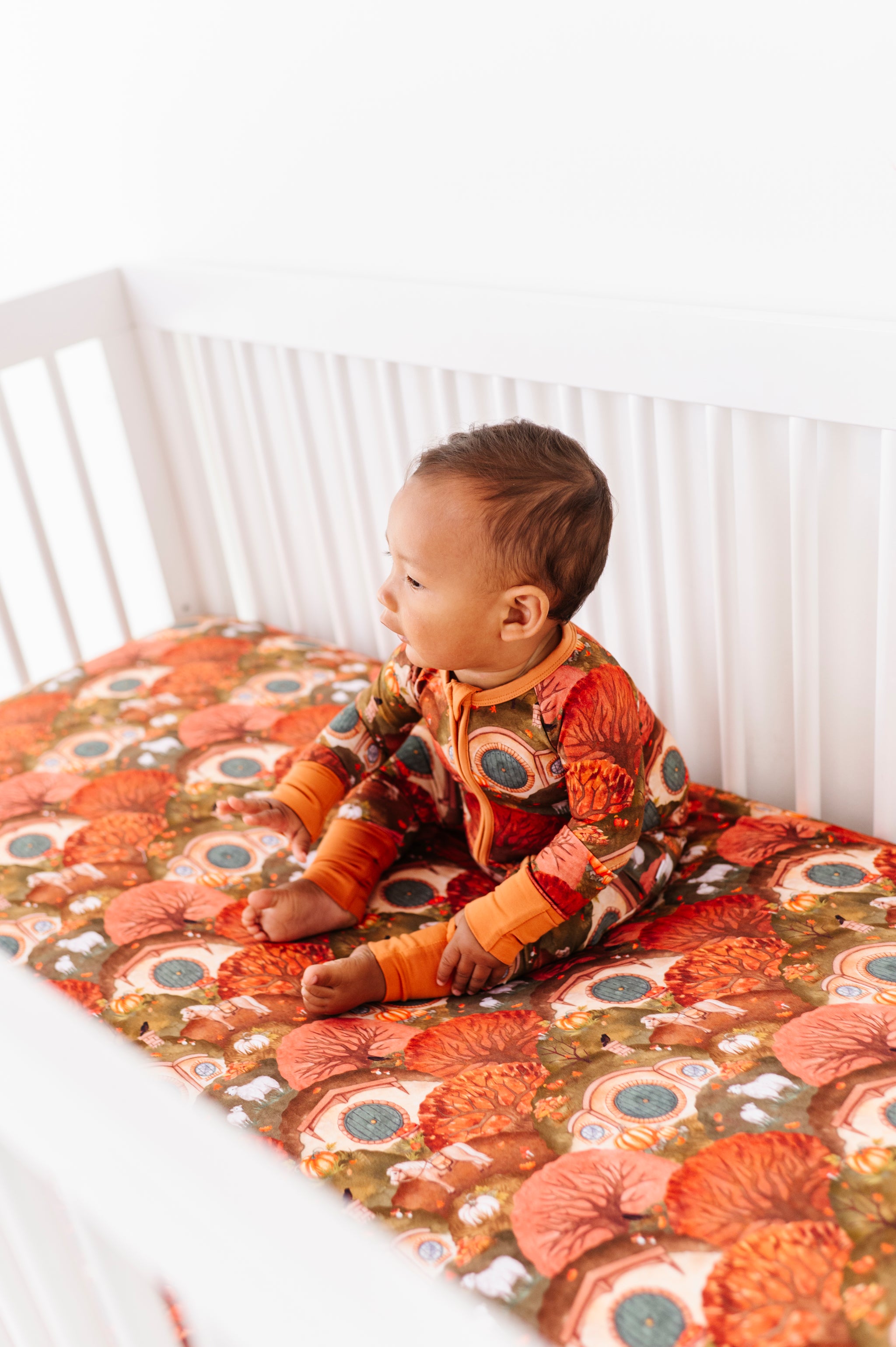 The Shire™ In Autumn Crib Sheet