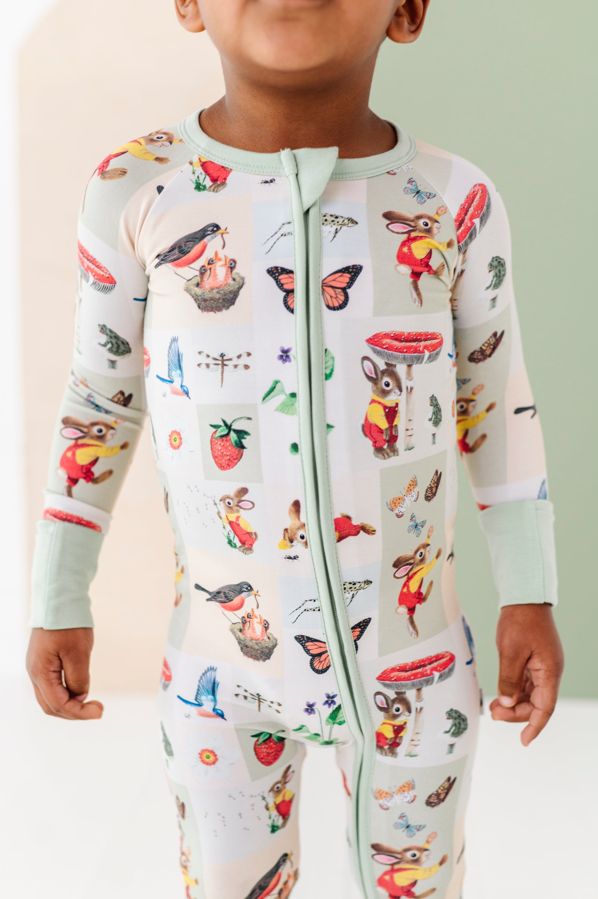 Richard Scarry's I Am A Bunny Sunny Days Zip Romper