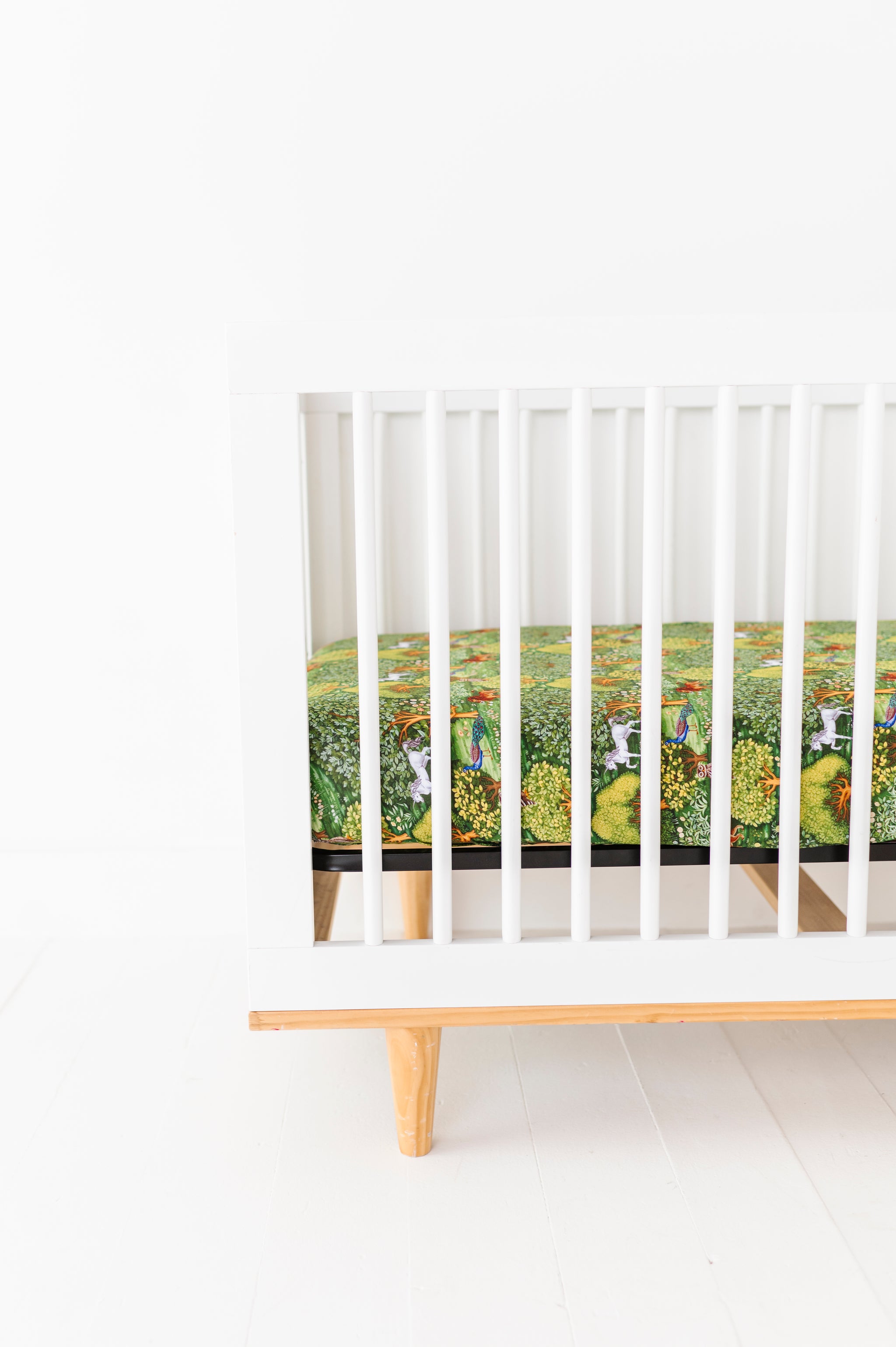 Medieval Gardens Crib Sheet