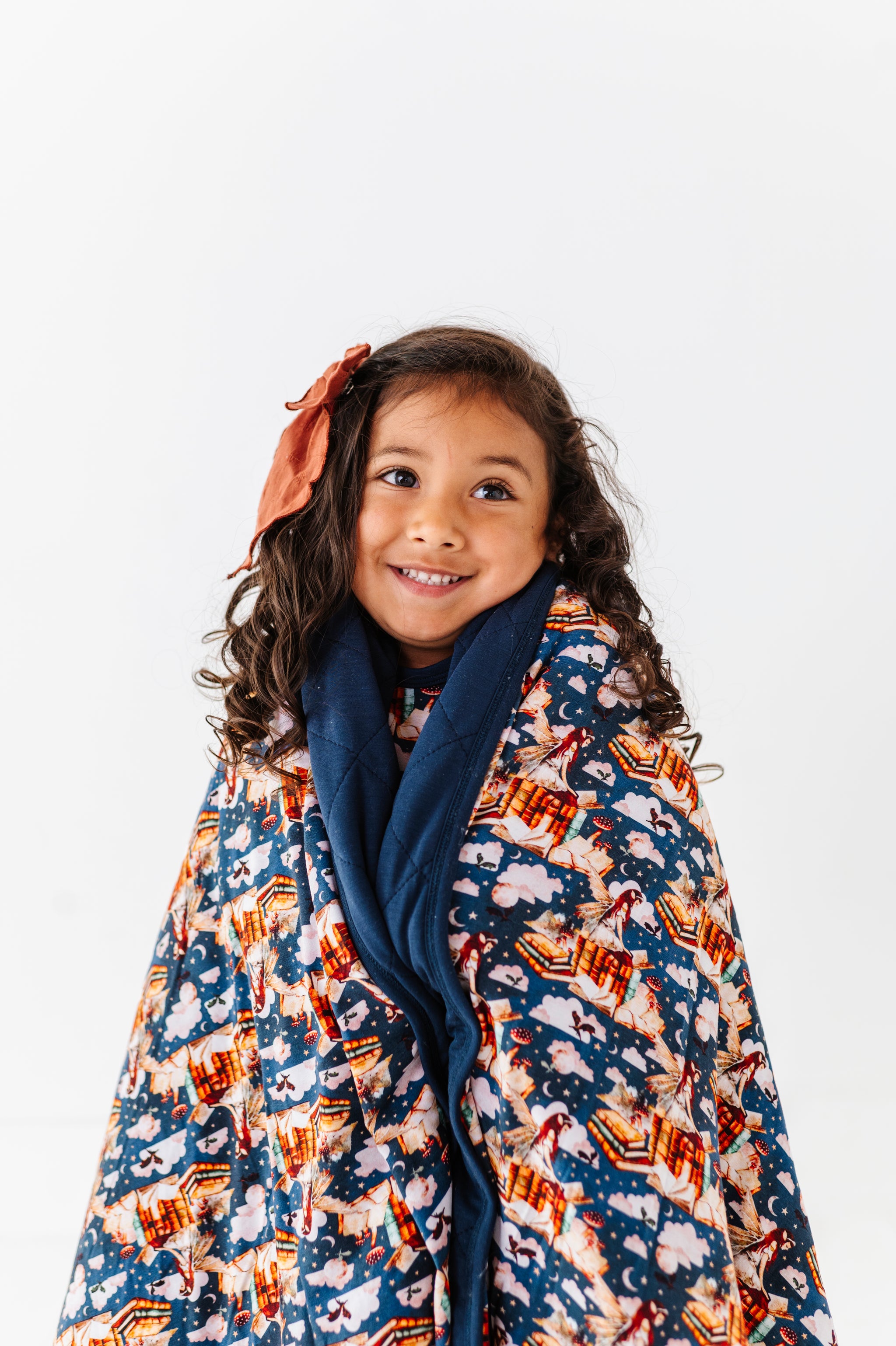 Fae Library Quilted Oversized Blanket