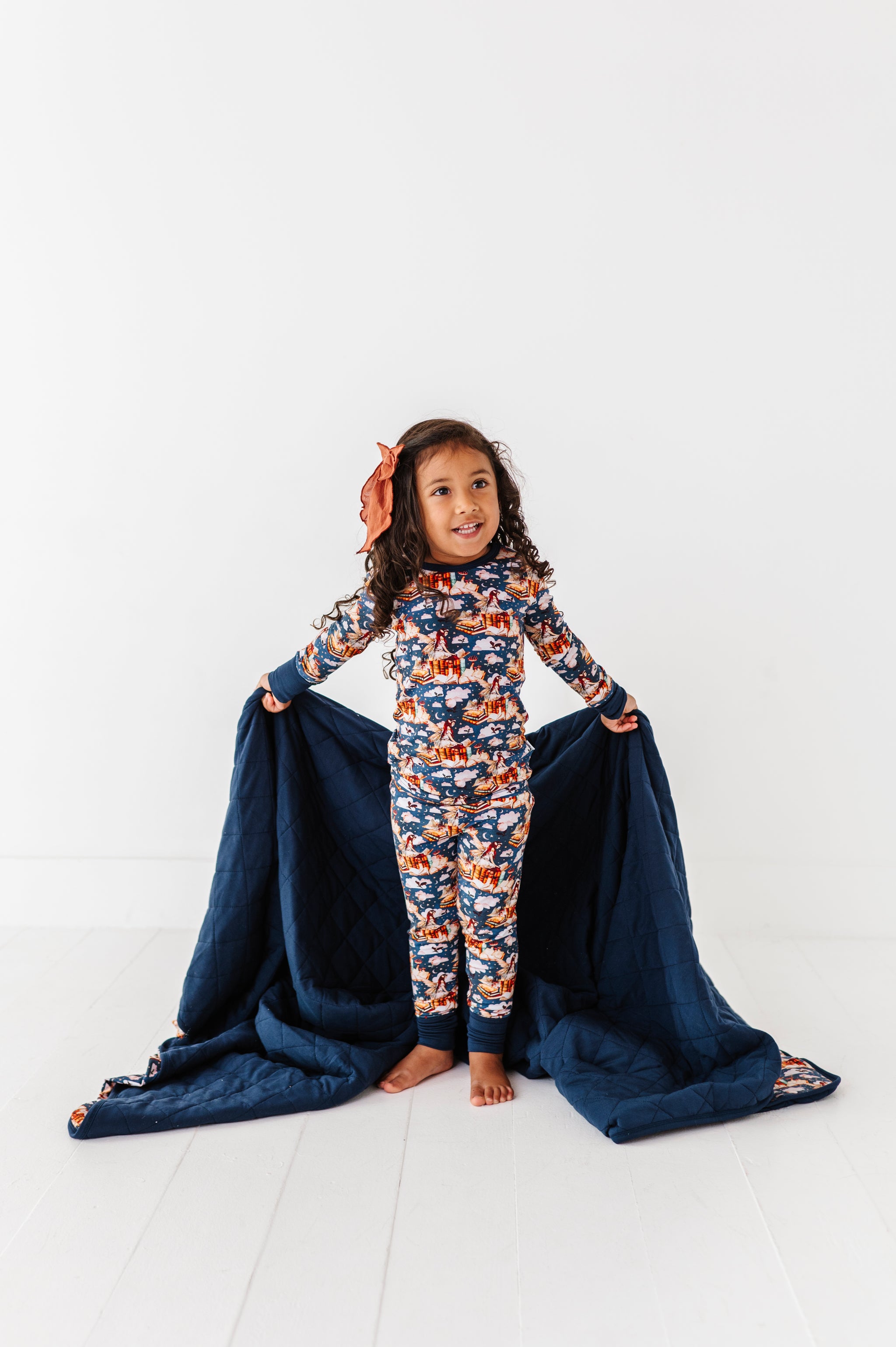 Fae Library Quilted Oversized Blanket
