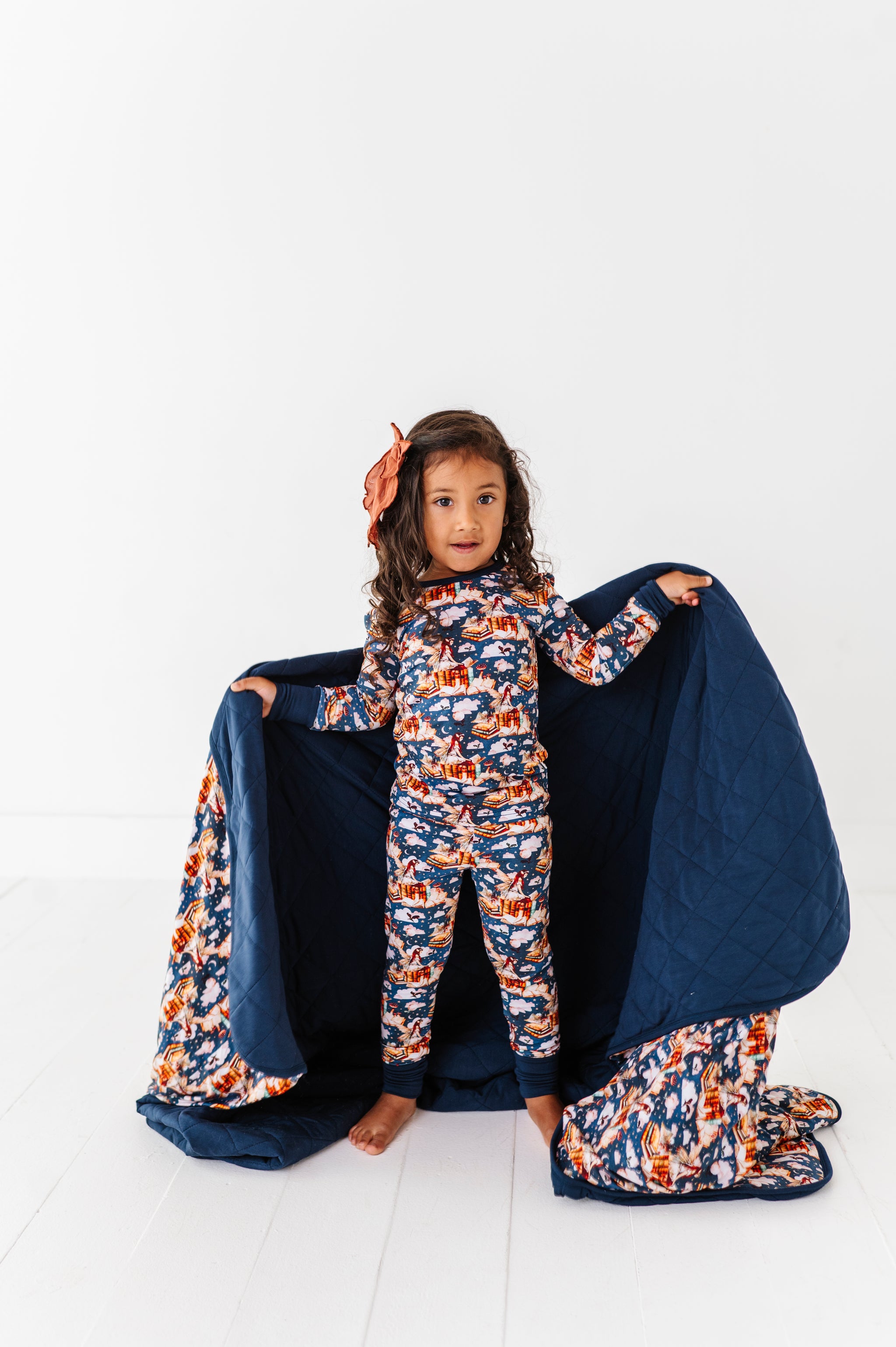 Fae Library Quilted Oversized Blanket