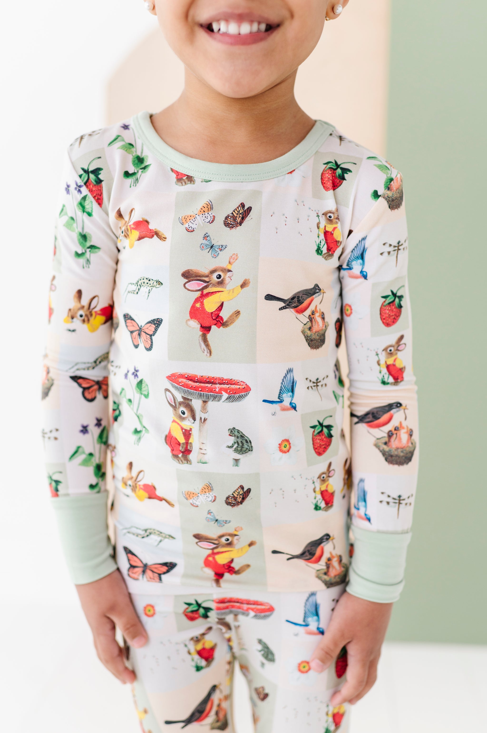 Richard Scarry's I Am A Bunny Sunny Days Two-Piece Pajama Set