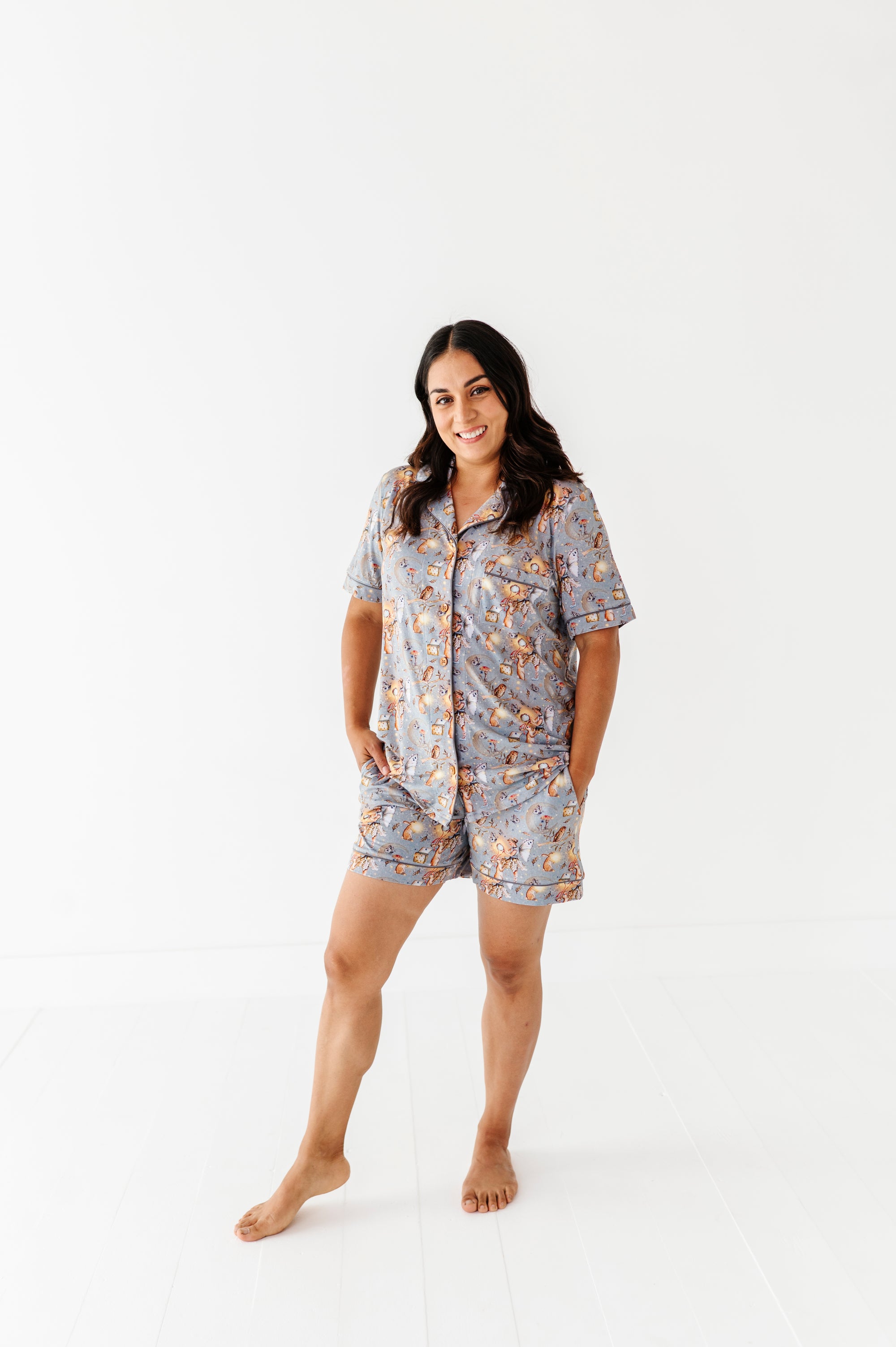 Dreamdancer Relaxed Short-Sleeve PJ Set