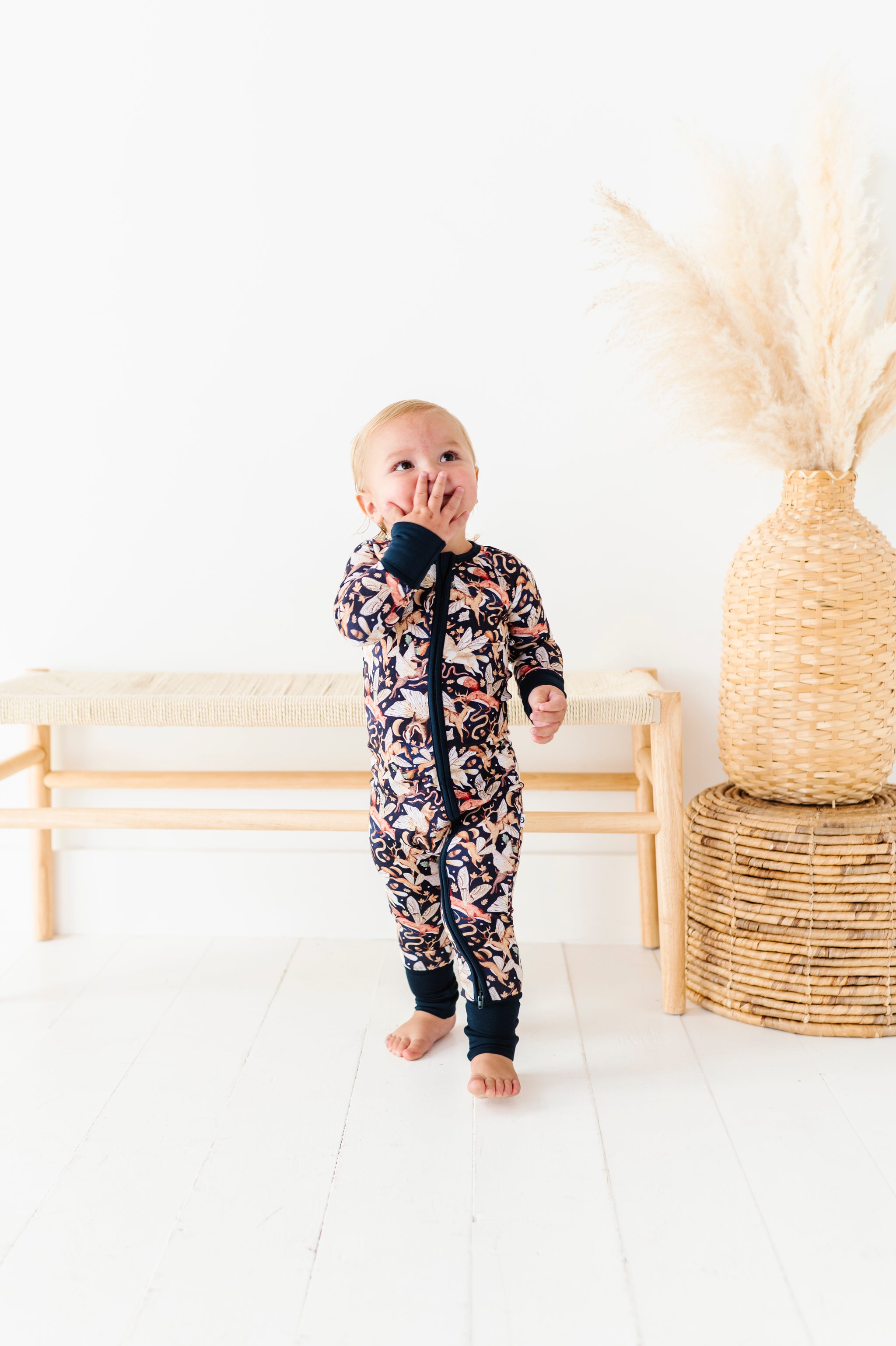 Folklore Flight Zip Romper