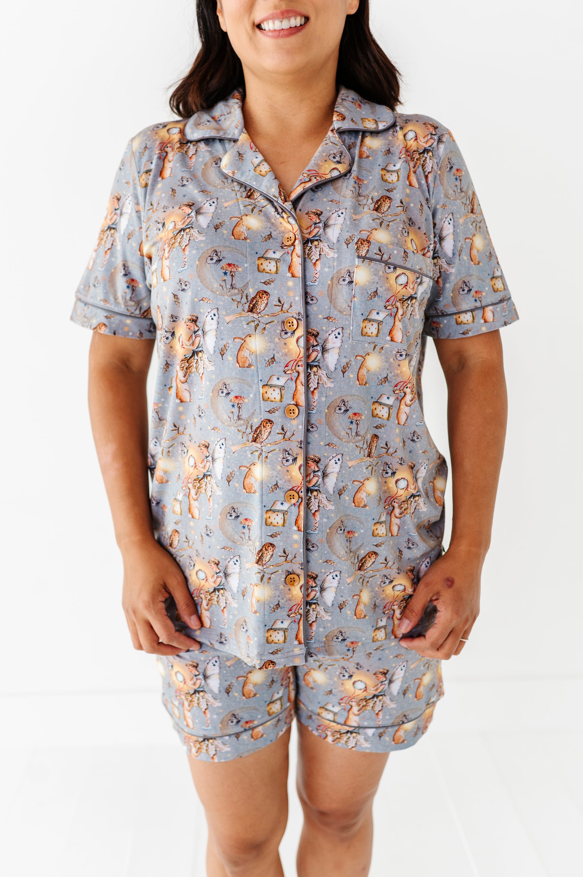 Dreamdancer Relaxed Short-Sleeve PJ Set