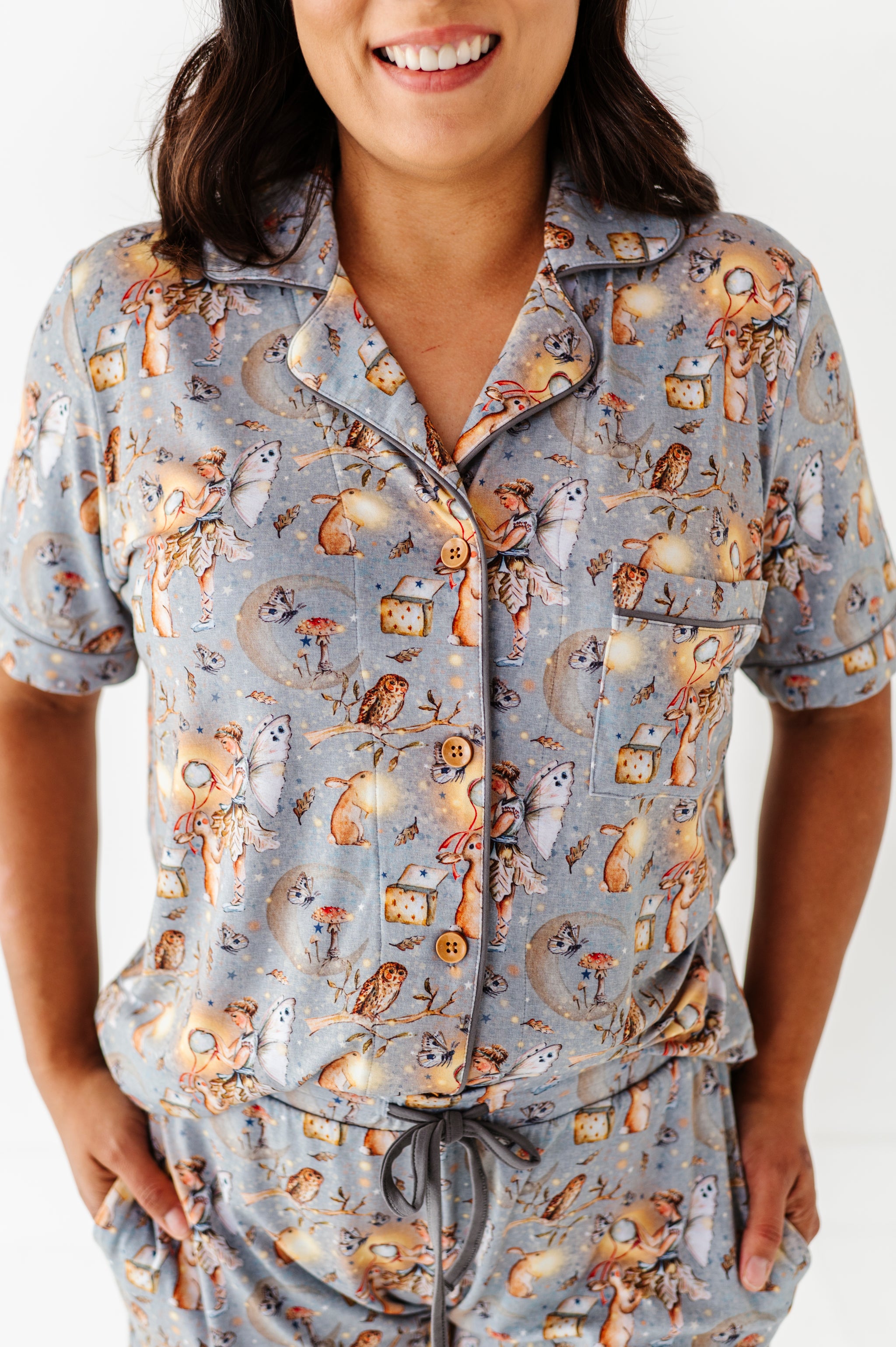Dreamdancer Relaxed Short-Sleeve PJ Set