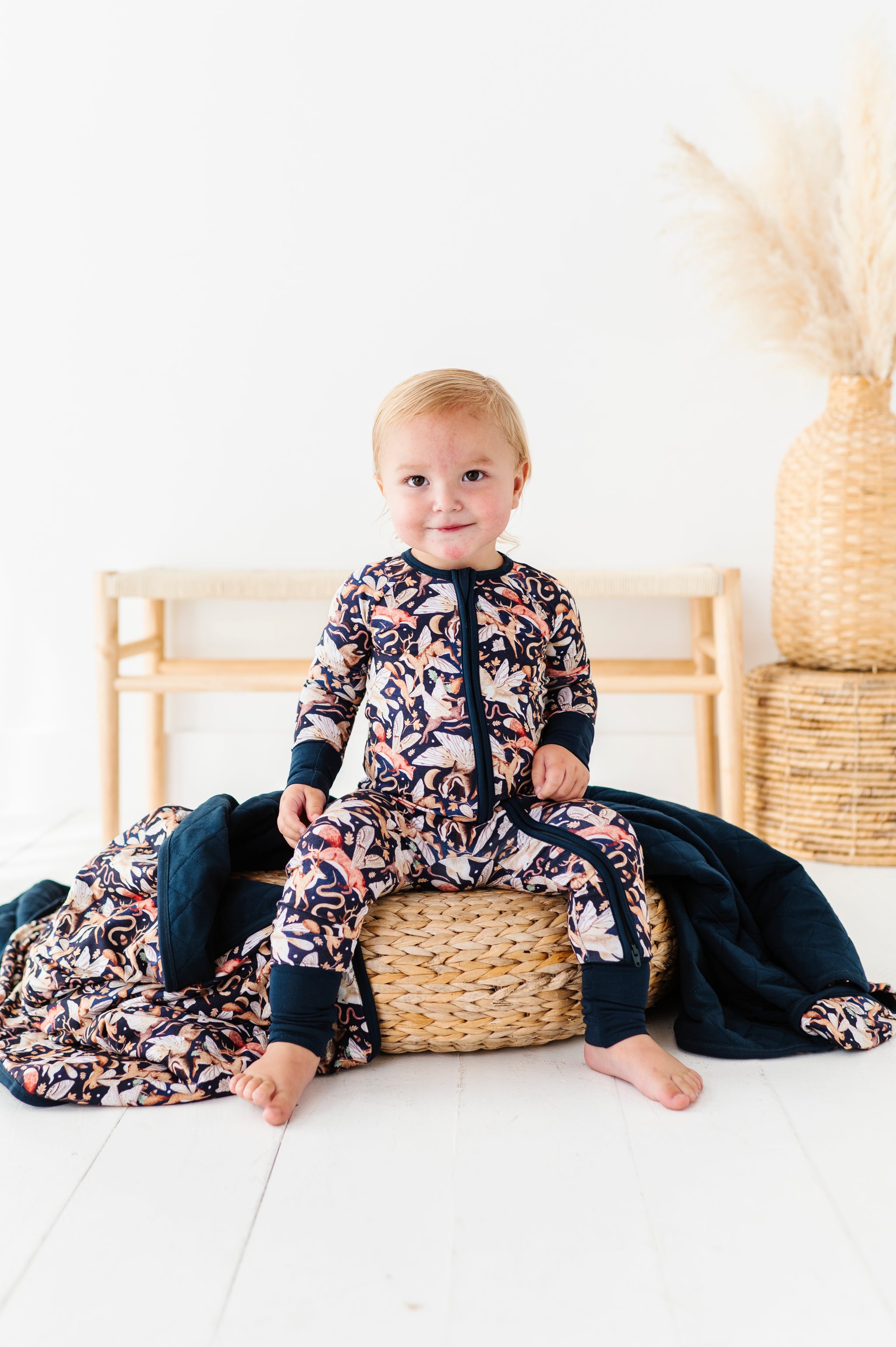 Folklore Flight Zip Romper