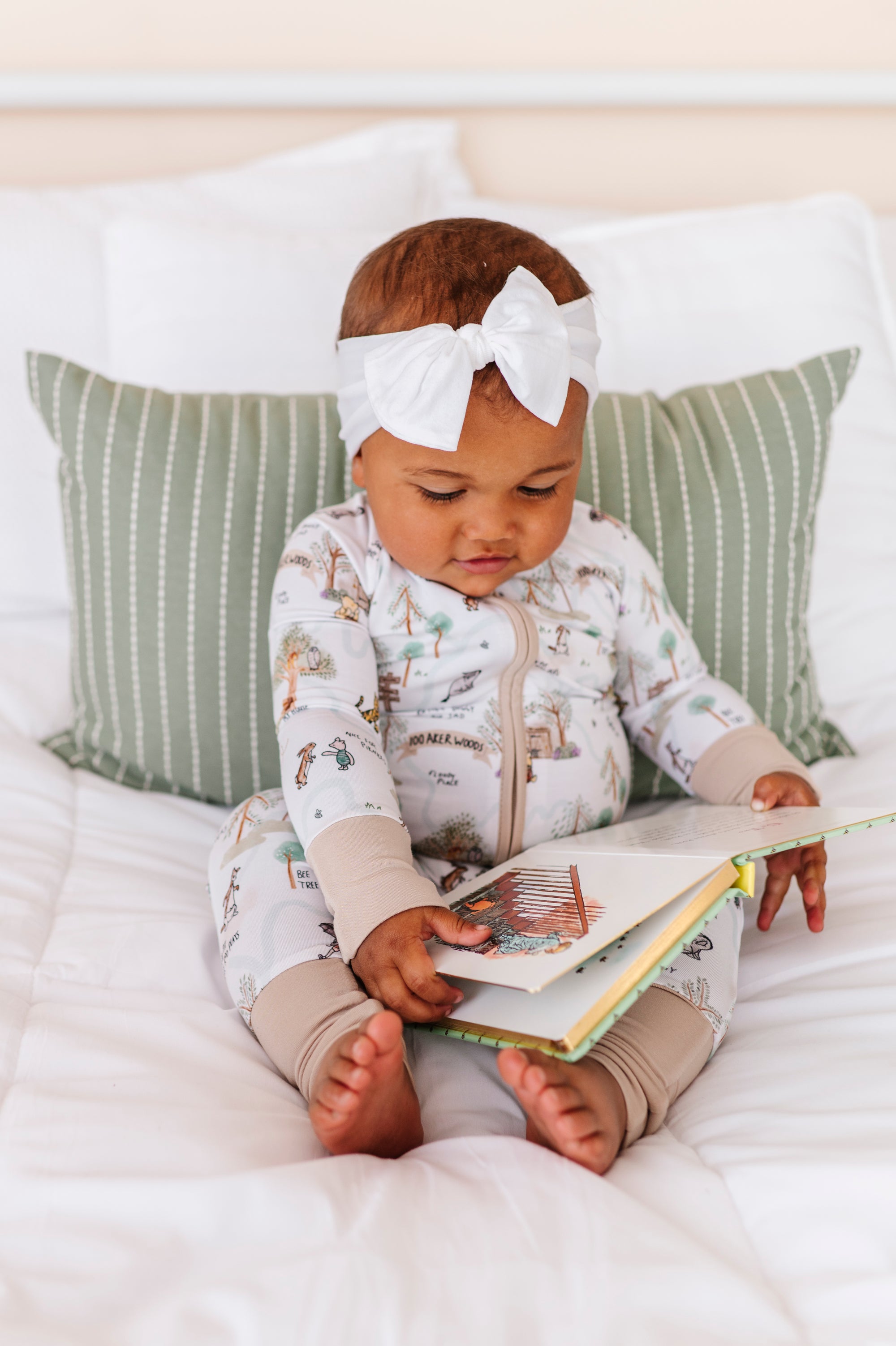 100 Acre Map Zip Romper