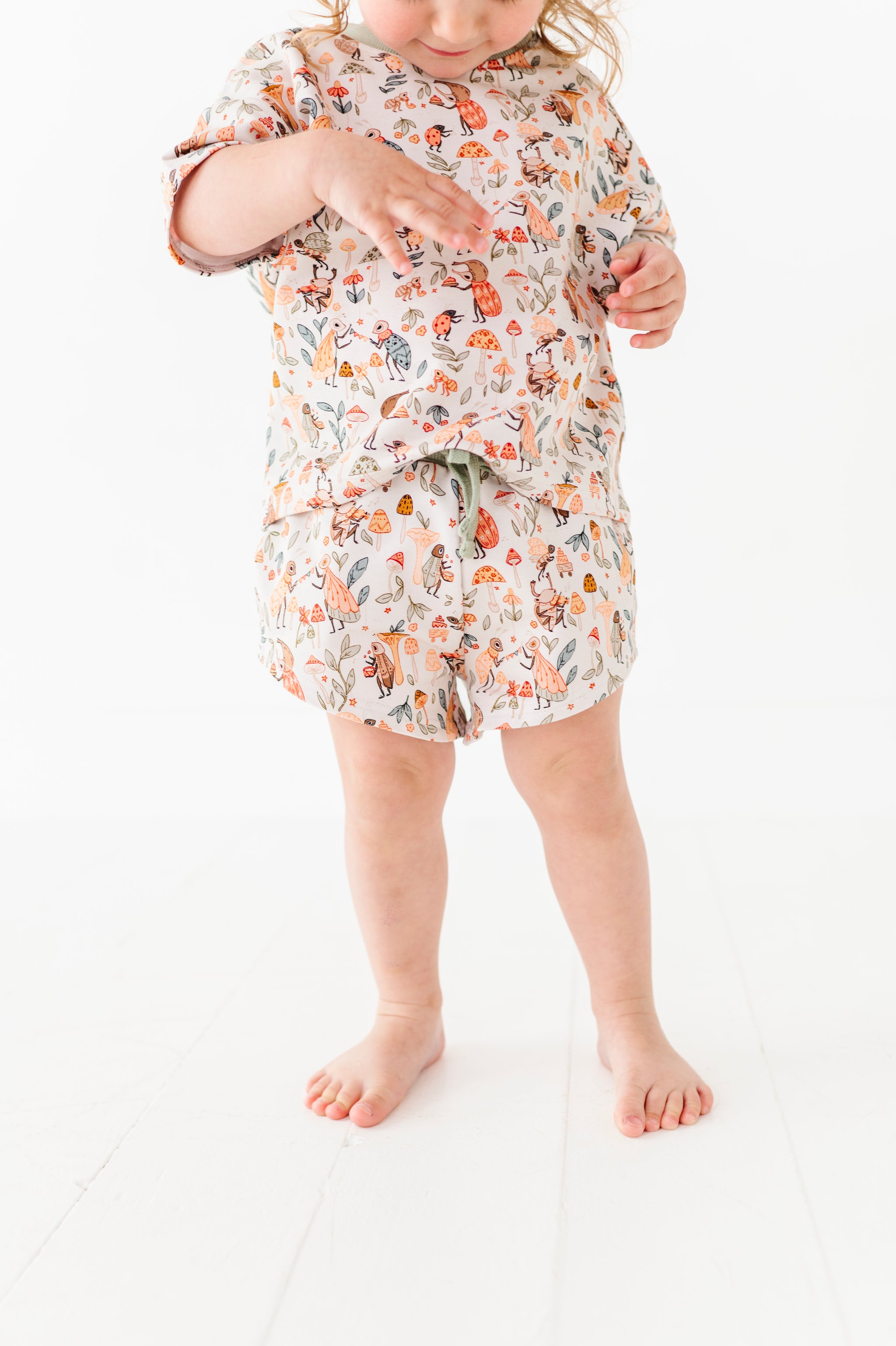 Bug Bash Kids' Terry Short Set