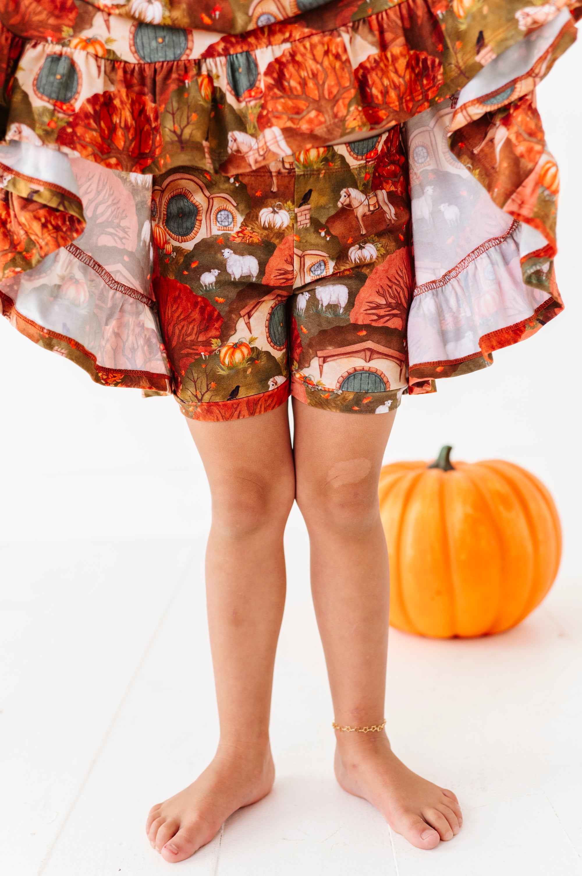 The Shire™ In Autumn Girls' Twirl Dress + Shorts