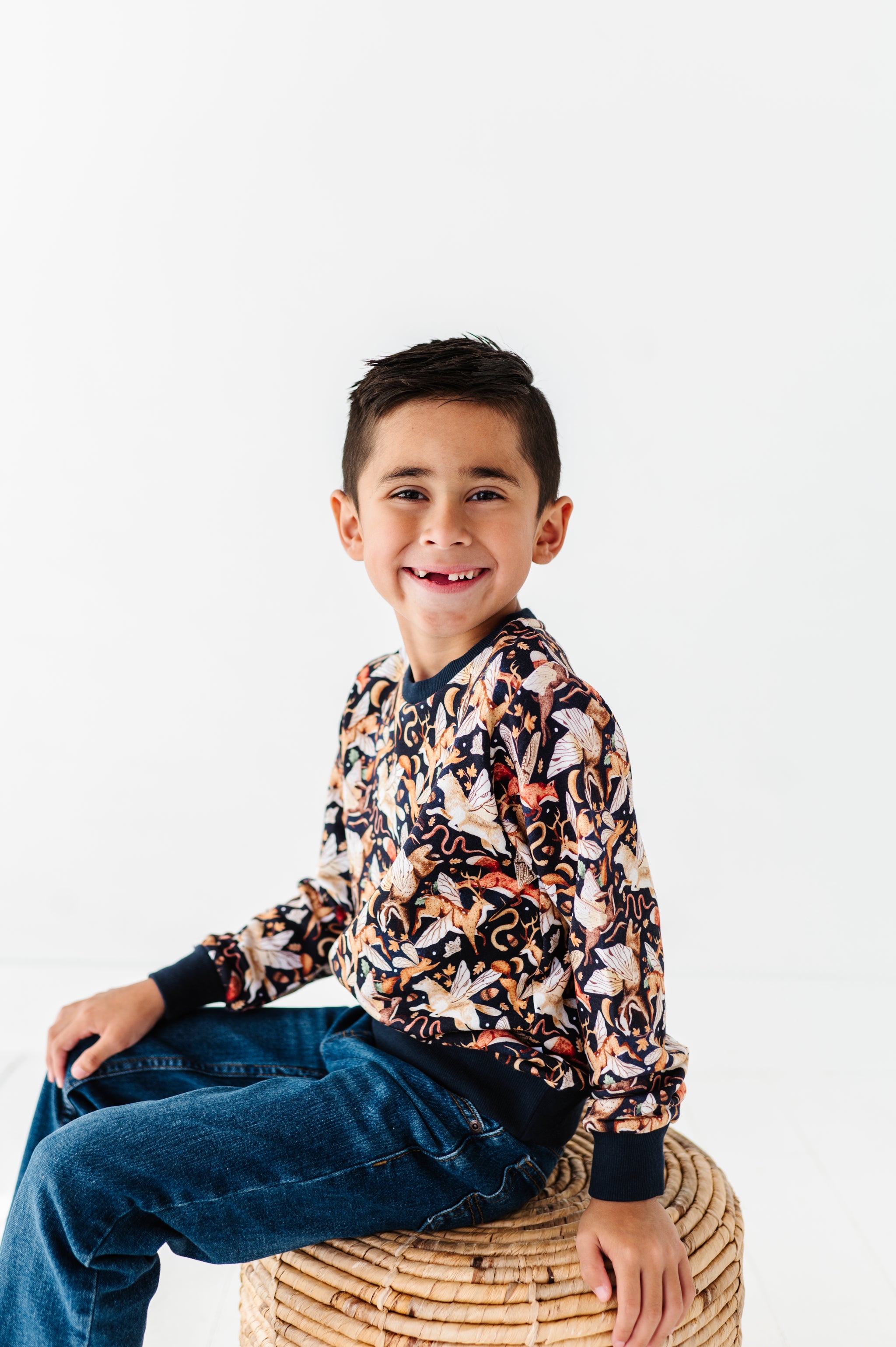 Folklore Flight Kids' Crewneck Sweatshirt