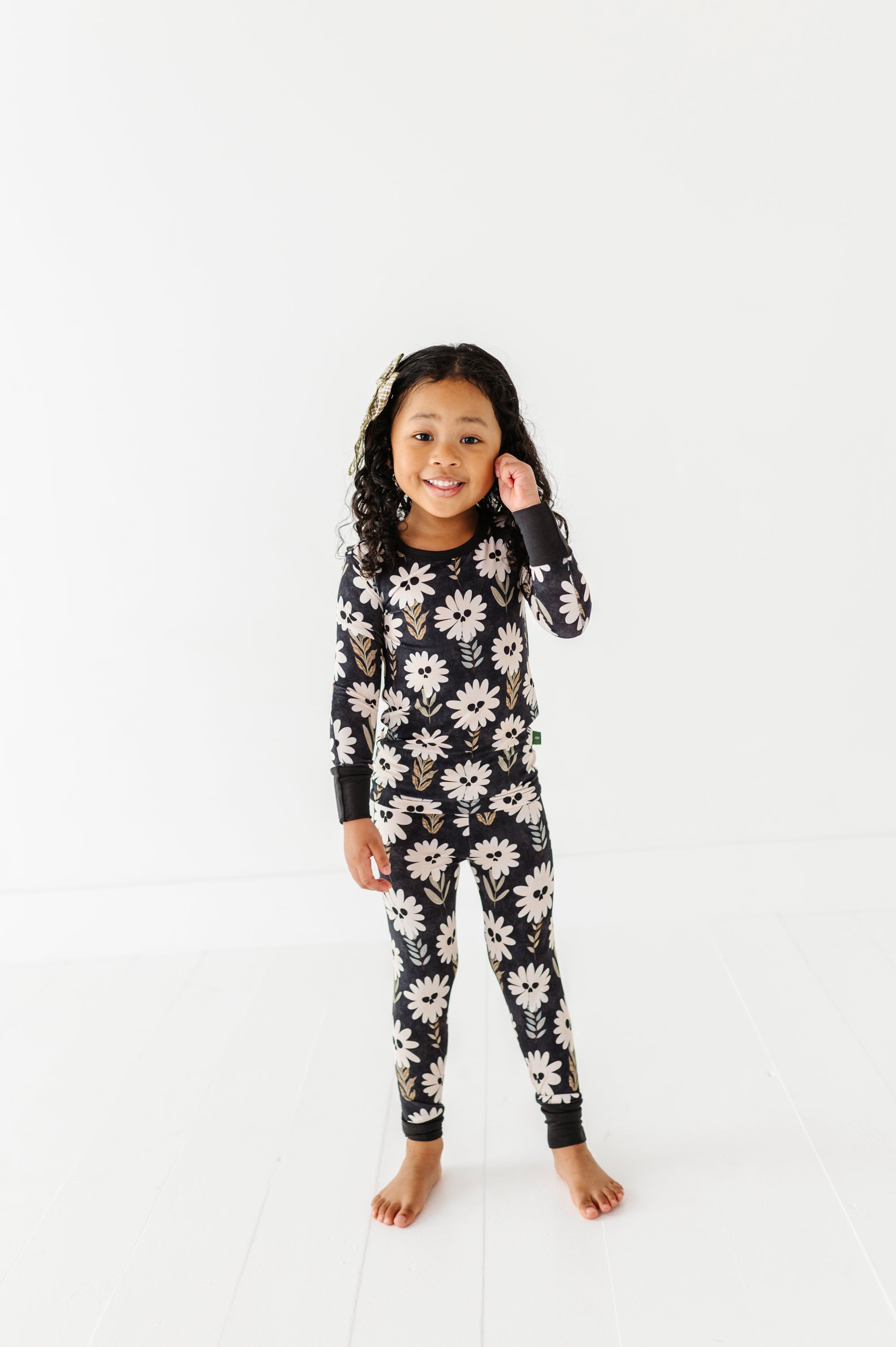 Mourning Glory Two-Piece Pajama Set