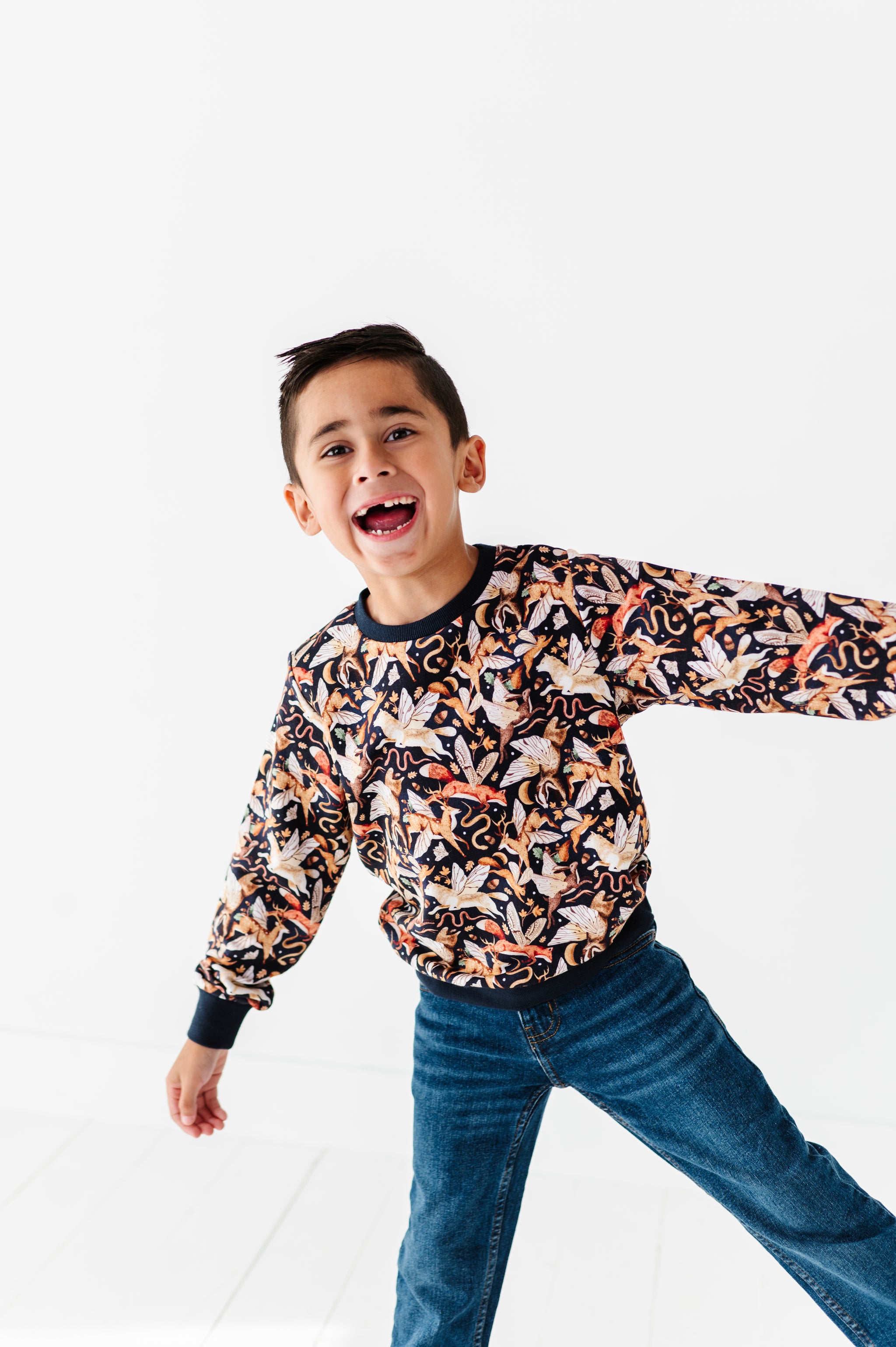 Folklore Flight Kids' Crewneck Sweatshirt