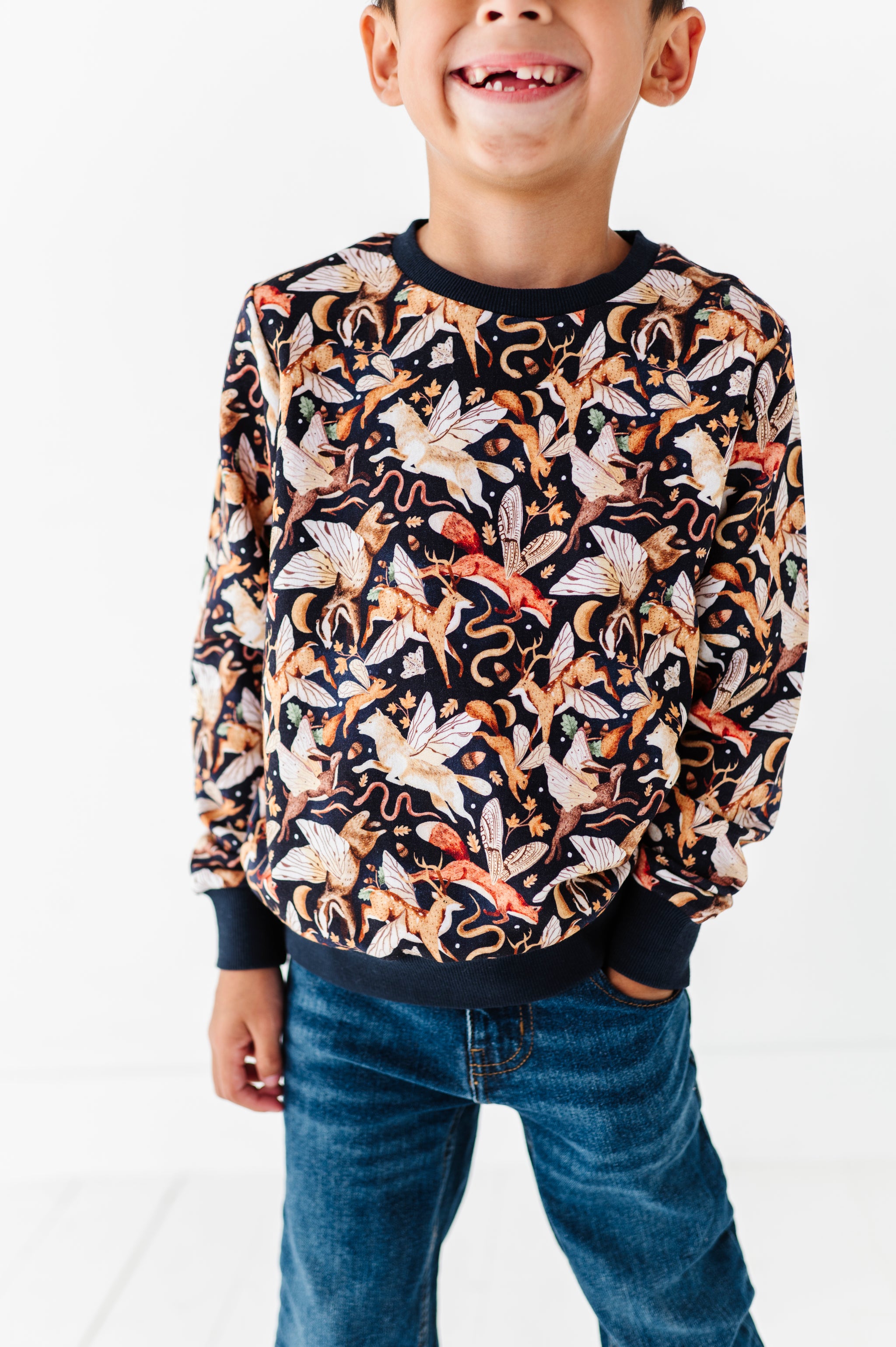 Folklore Flight Kids' Crewneck Sweatshirt
