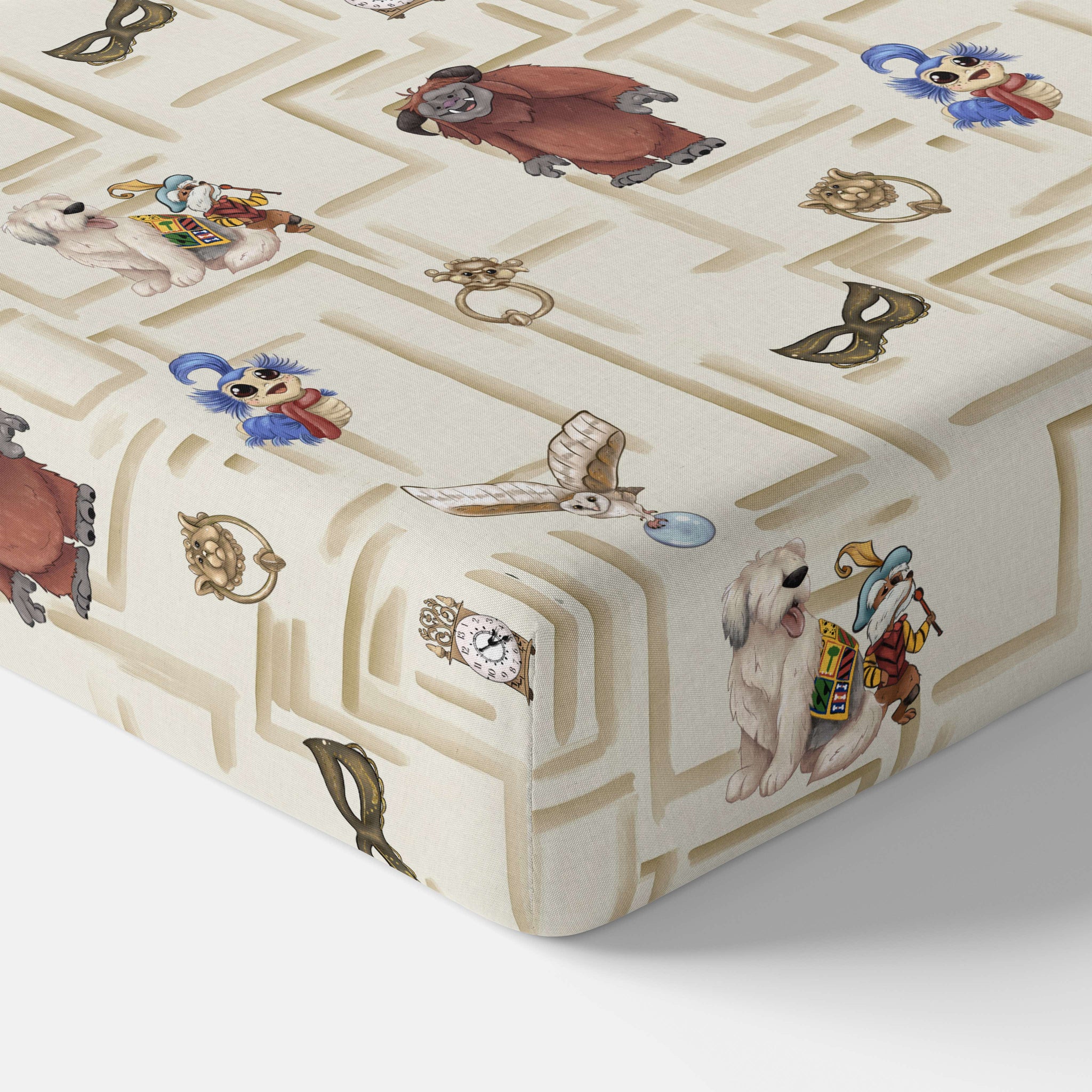 Labyrinth™ Icons Crib Sheet