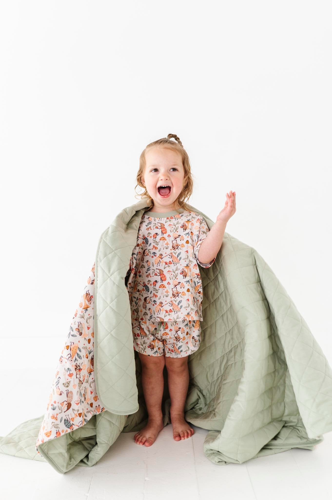 Bug Bash Quilted Oversized Blanket