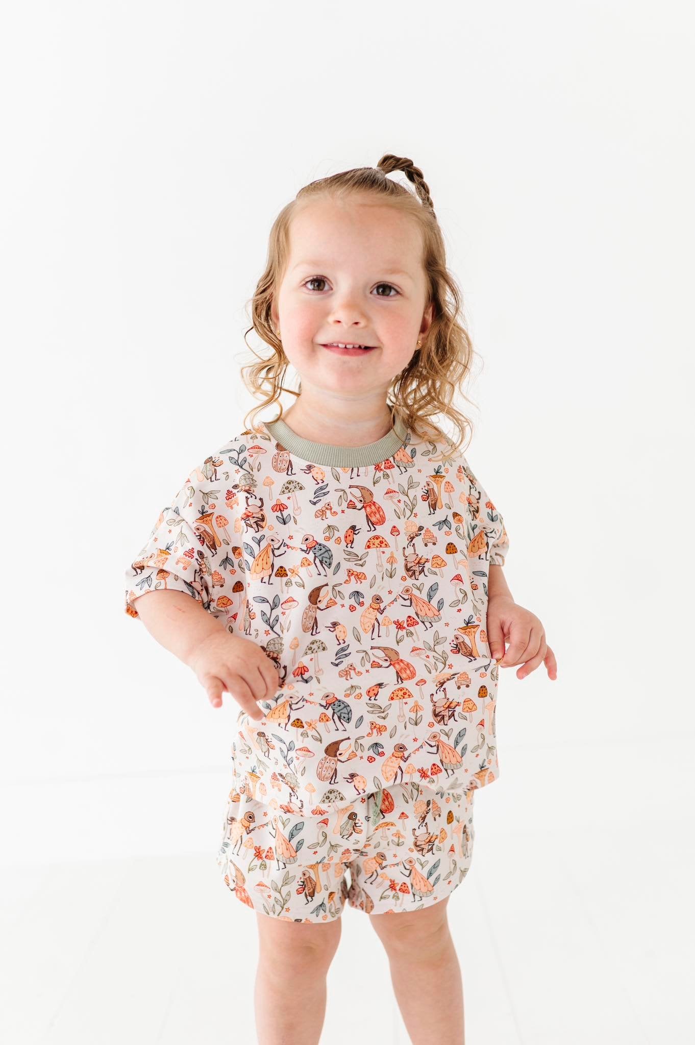 Bug Bash Kids' Terry Short Set