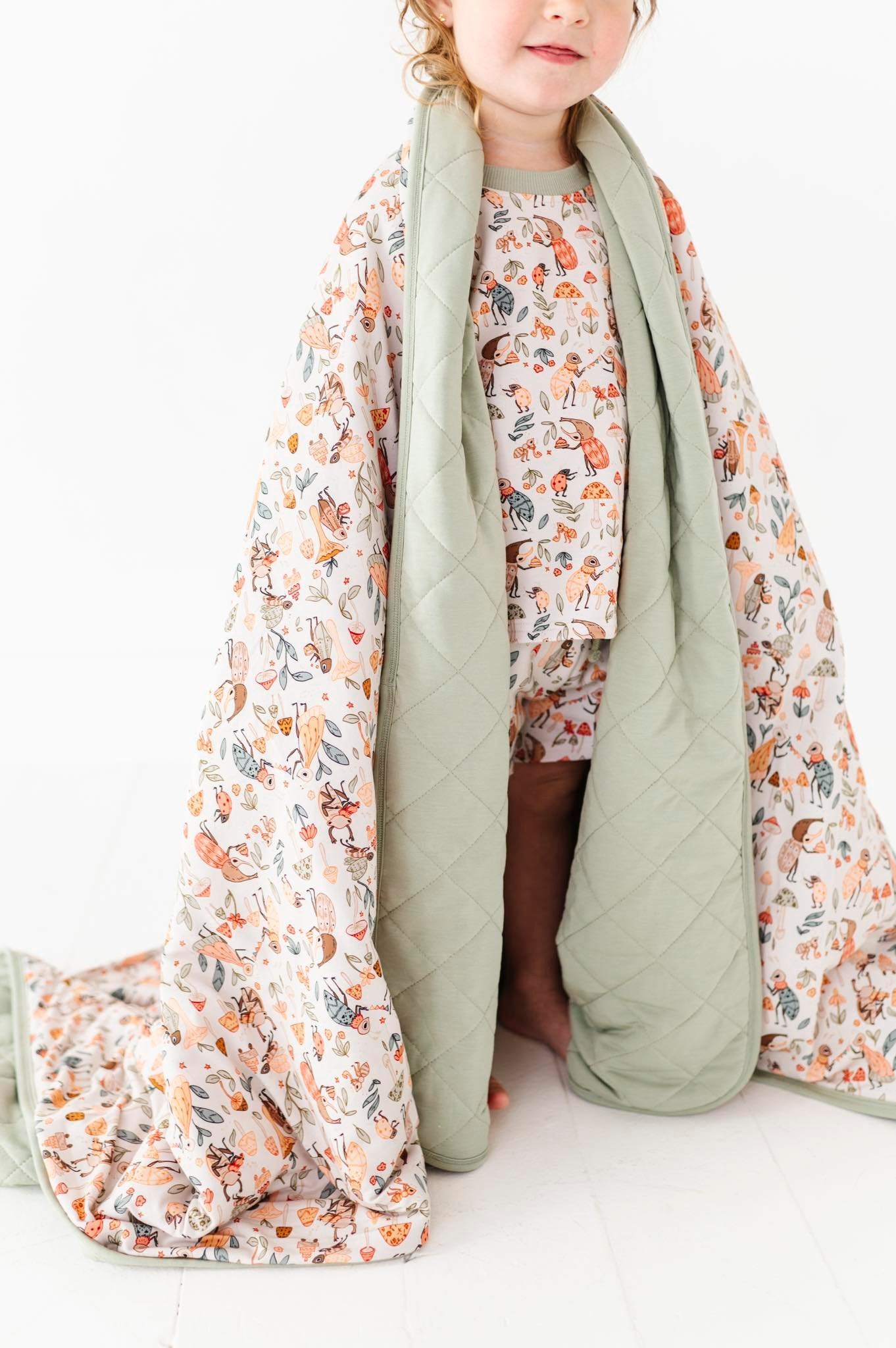 Bug Bash Quilted Oversized Blanket