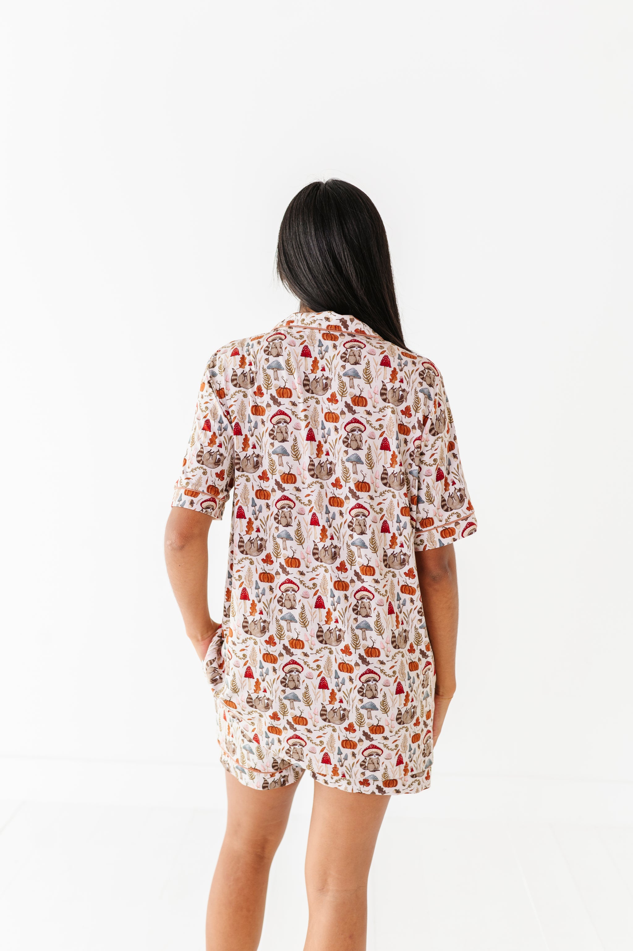 Cottagecore Critters Relaxed Short-Sleeve PJ Set
