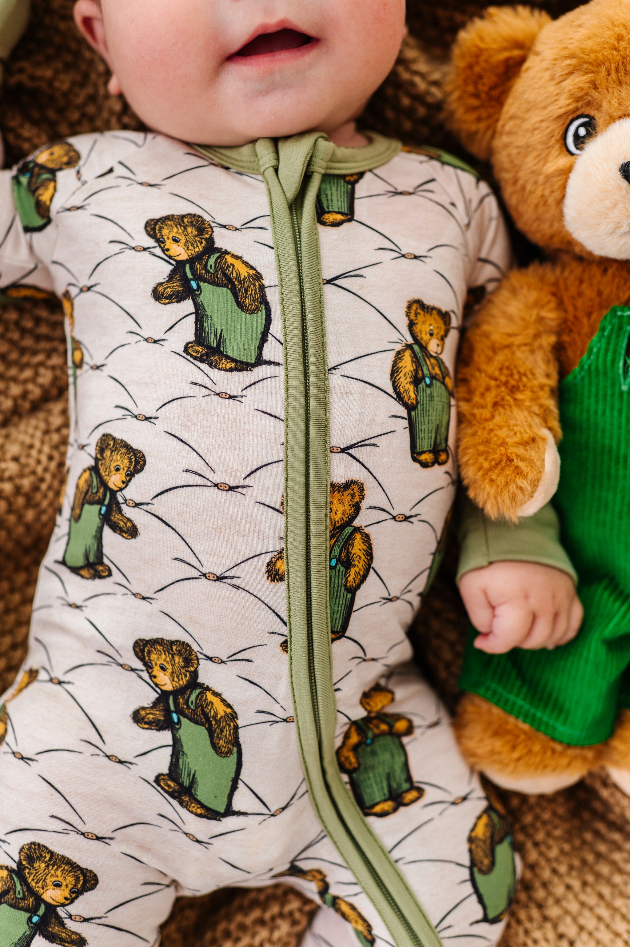 Corduroy™ Zip Romper