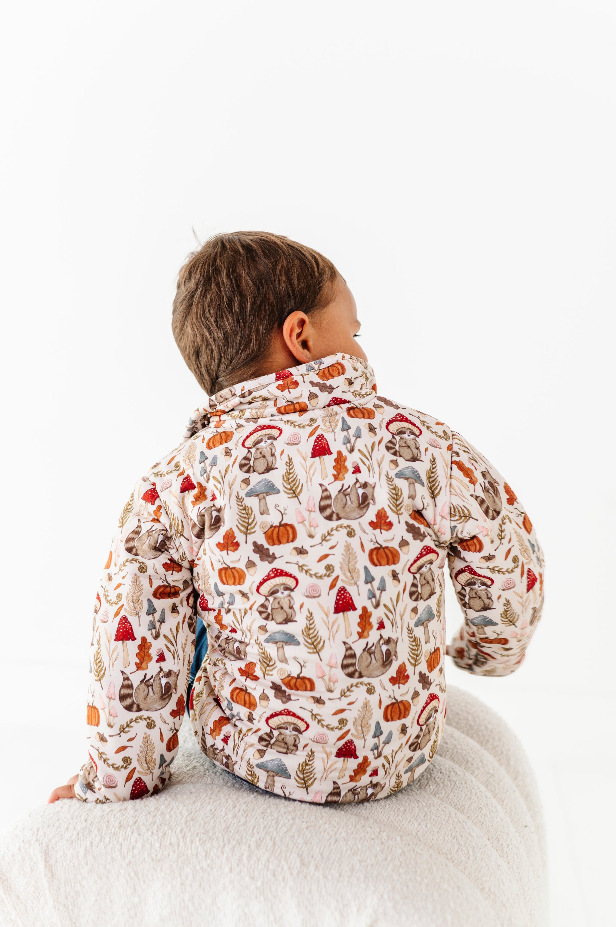 Cottagecore Critters Kids' Quilted Jacket
