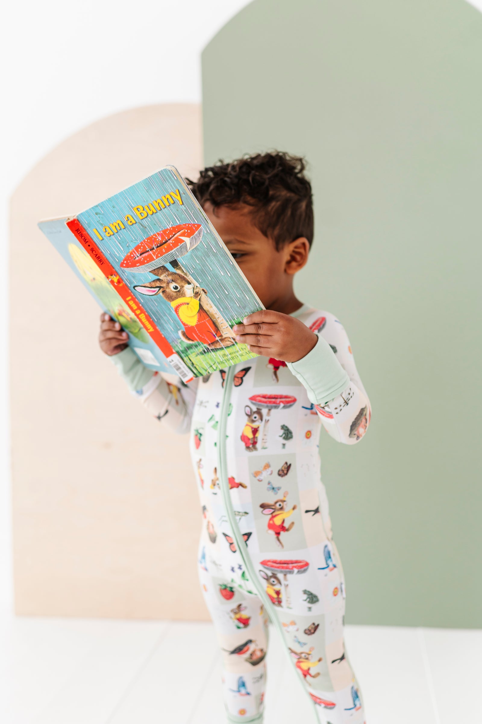 Richard Scarry's I Am A Bunny Sunny Days Zip Romper