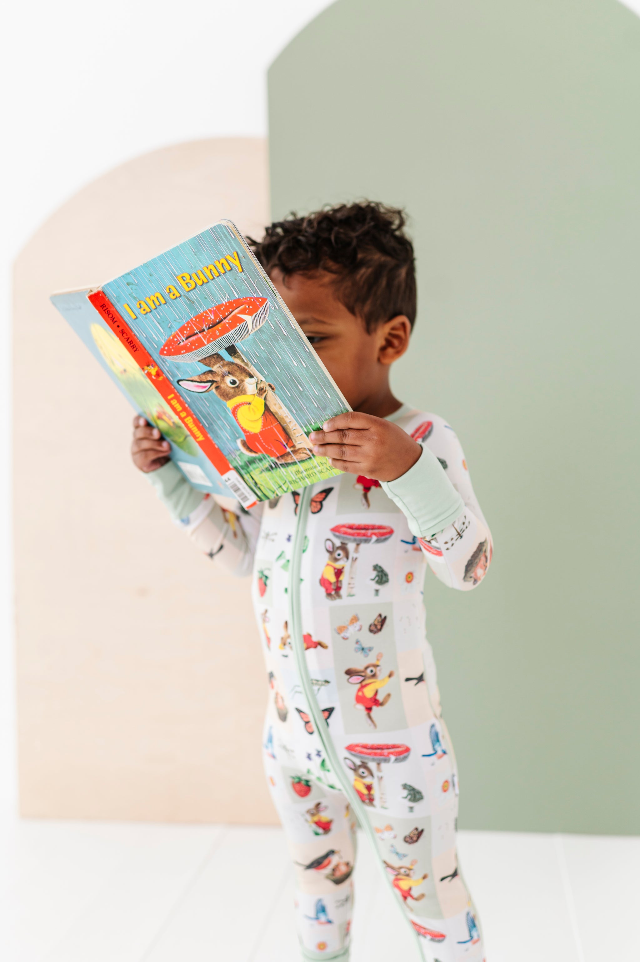 Richard Scarry's I Am A Bunny Sunny Days Zip Romper