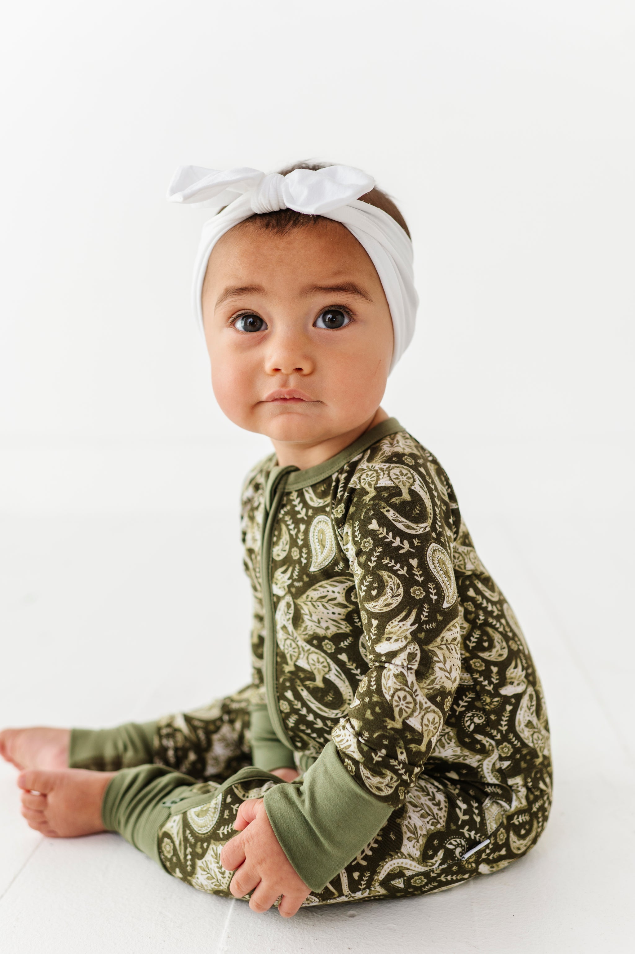 Dragon Thyme Zip Romper