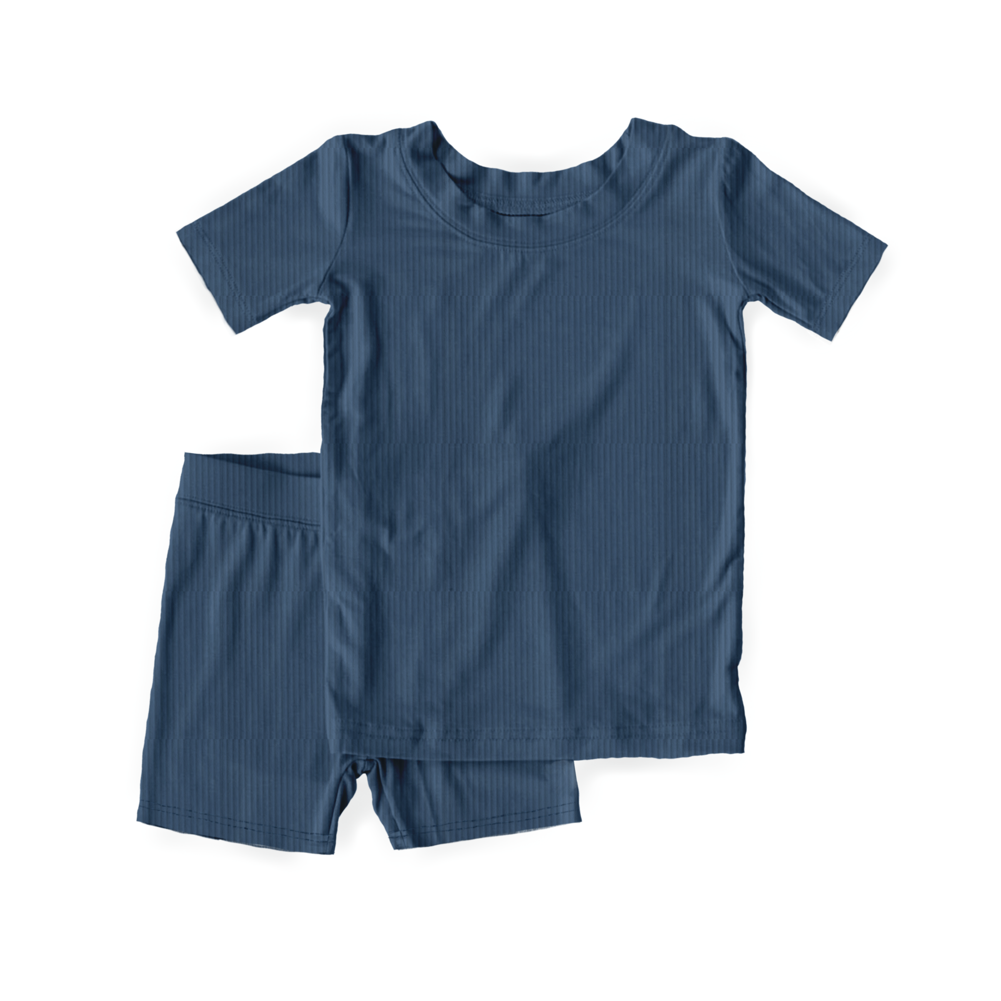 Cornflower Ribbed Short Set