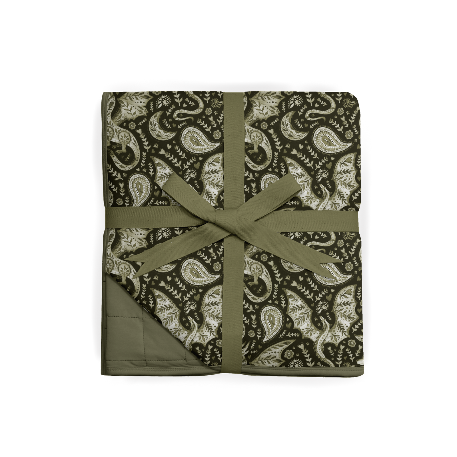Dragon Thyme Quilted Oversized Blanket