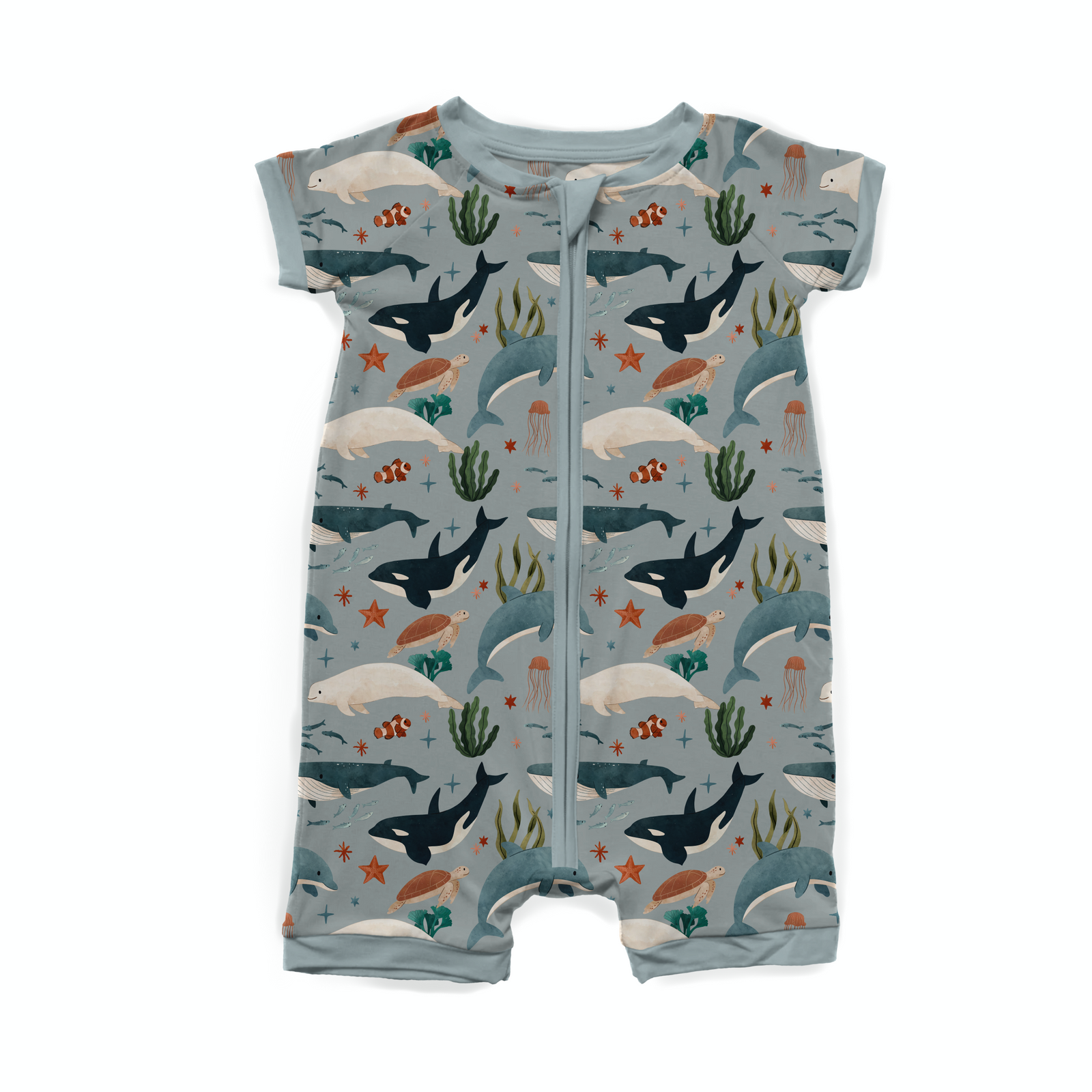 Fintastic Friends Shortie Romper
