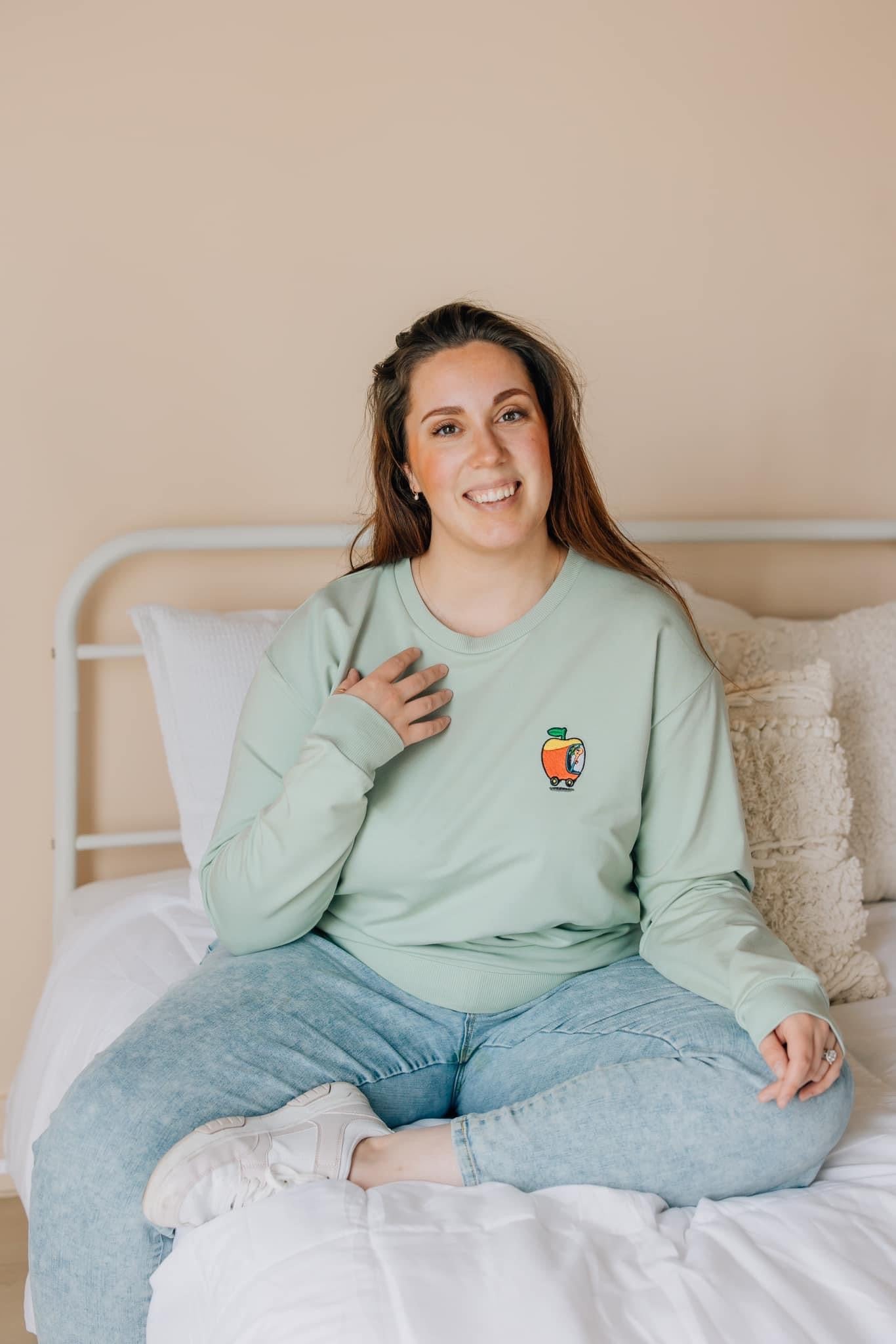 Richard Scarry's Busyworld™ Embroidered Adult Sweatshirt