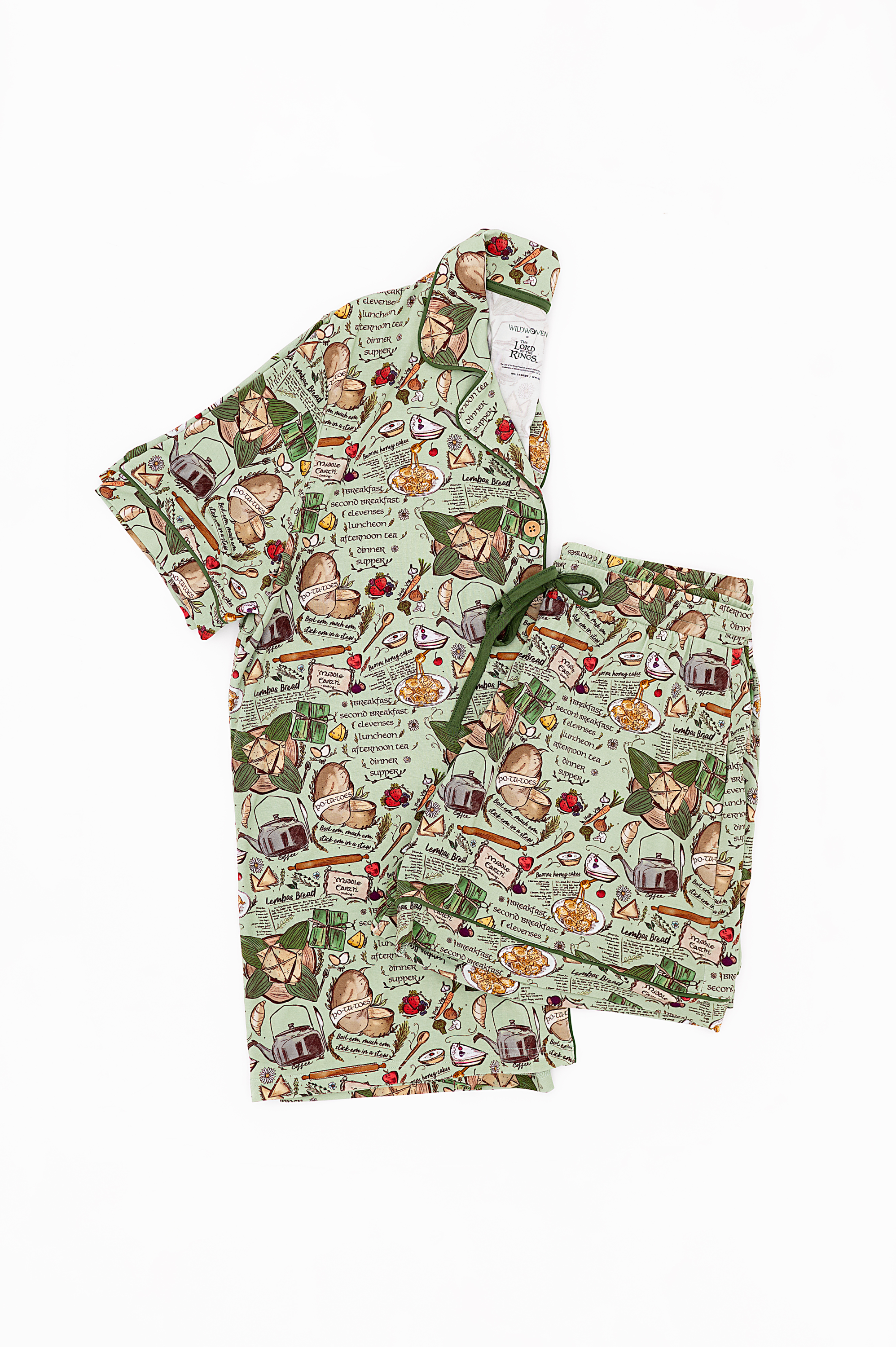 Middle-earth™ Elevenses™ Women's Relaxed Short-Sleeve PJ Set
