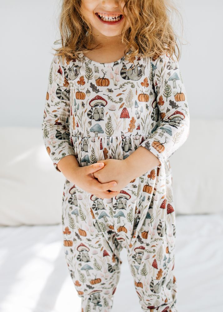 Cottagecore Critters Kids' Twiggy Romper