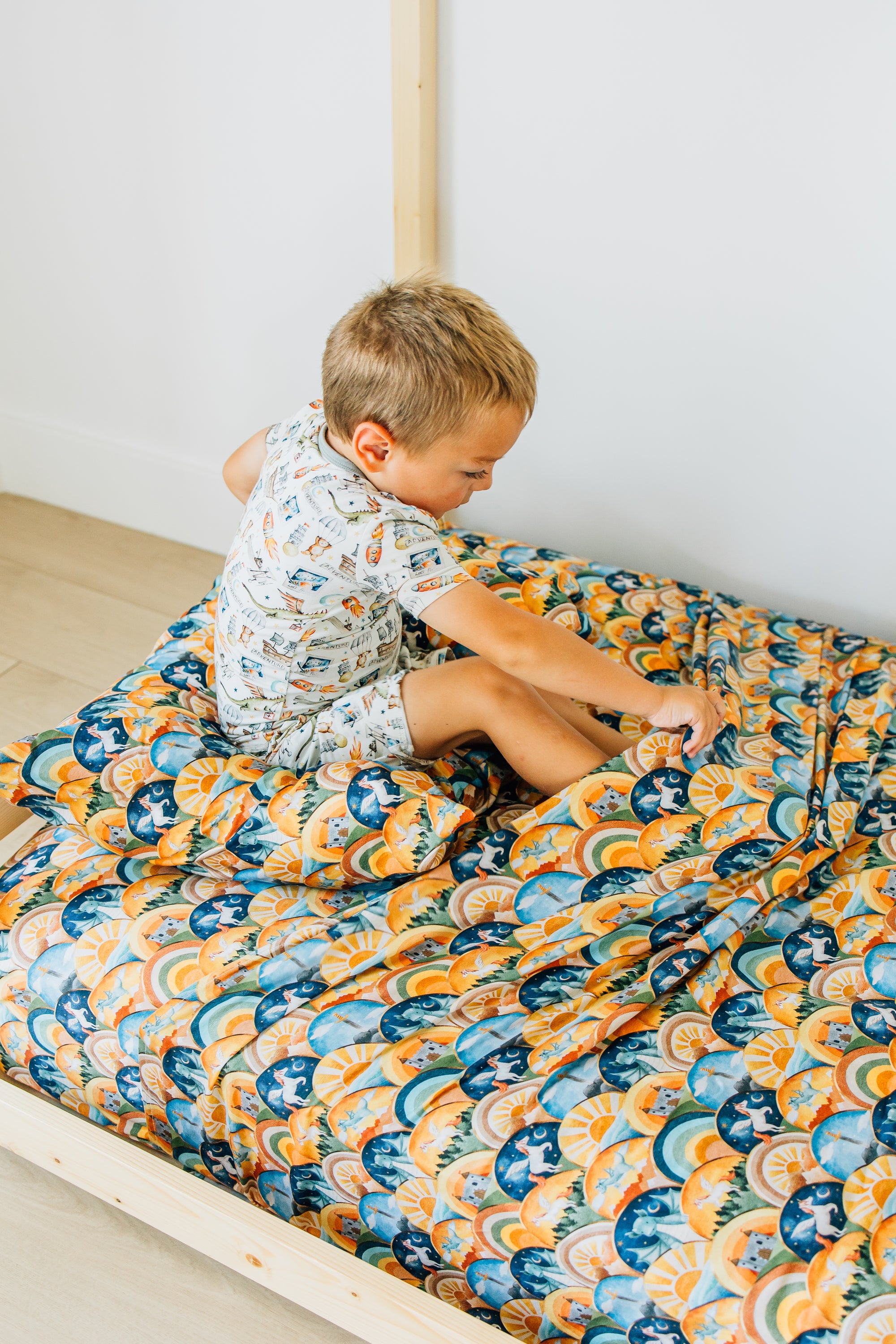 TENCEL™ Modal Printed Twin Sheet Set
