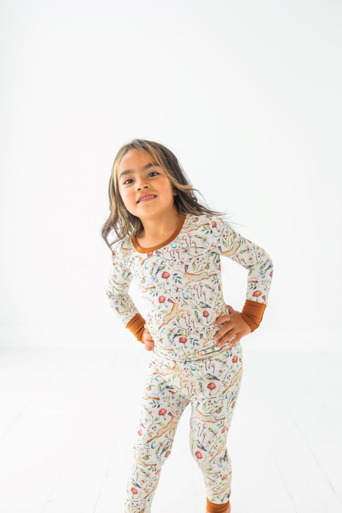 Forest Frolic Two-Piece Pajama Set