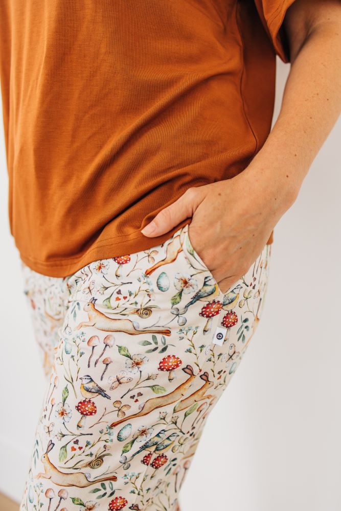 Forest Frolic Women’s Modal Jersey Joggers