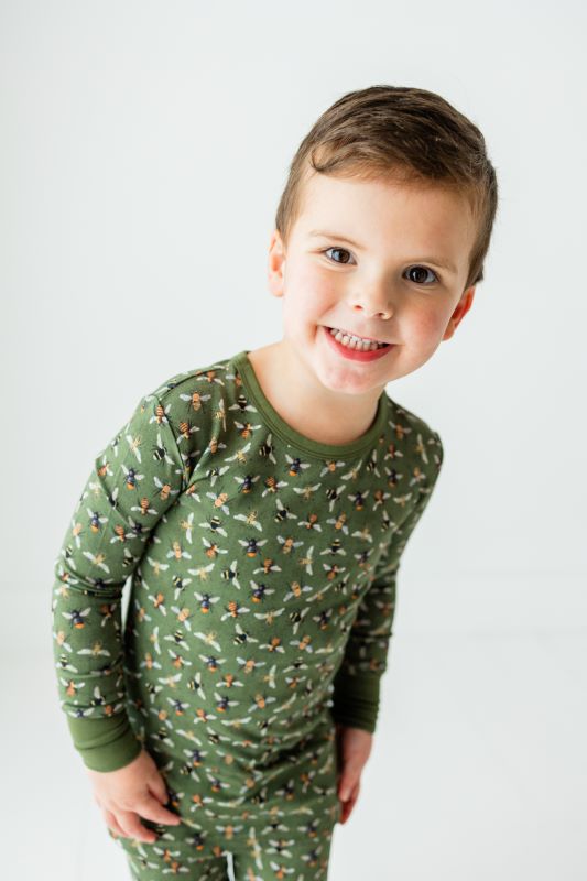 Bee Kind Two-Piece Pajama Set