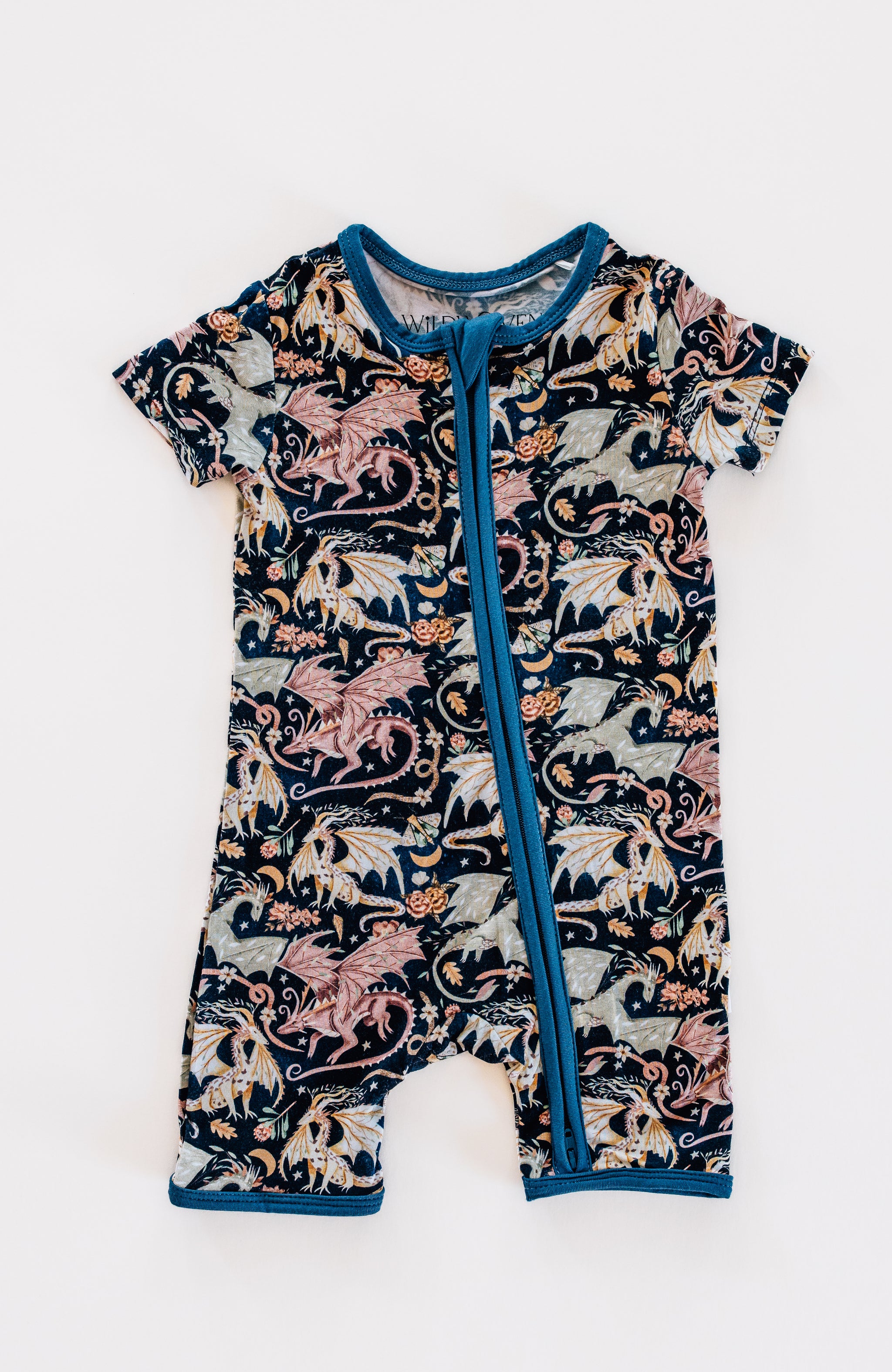Dancing Dragons Shortie Romper