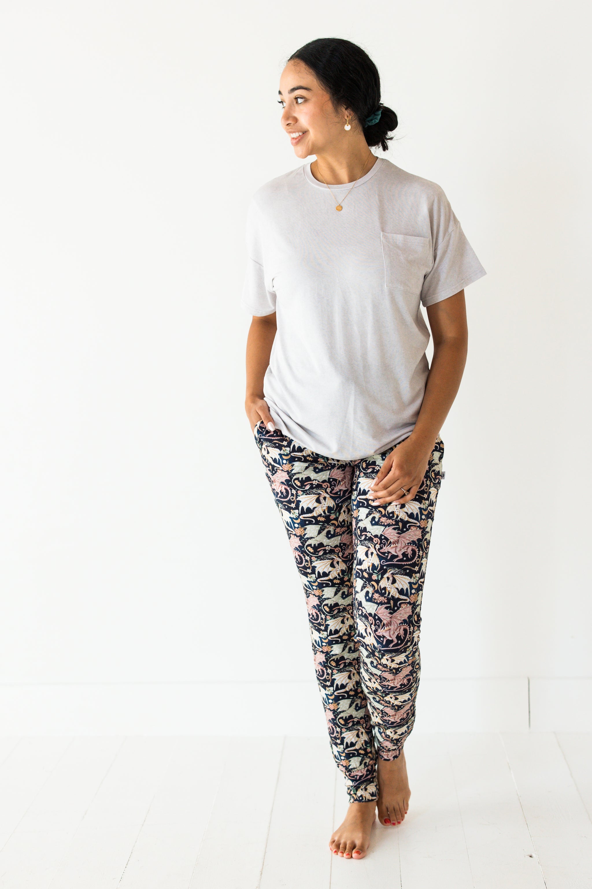 Dancing Dragons Women’s Modal Jersey Joggers