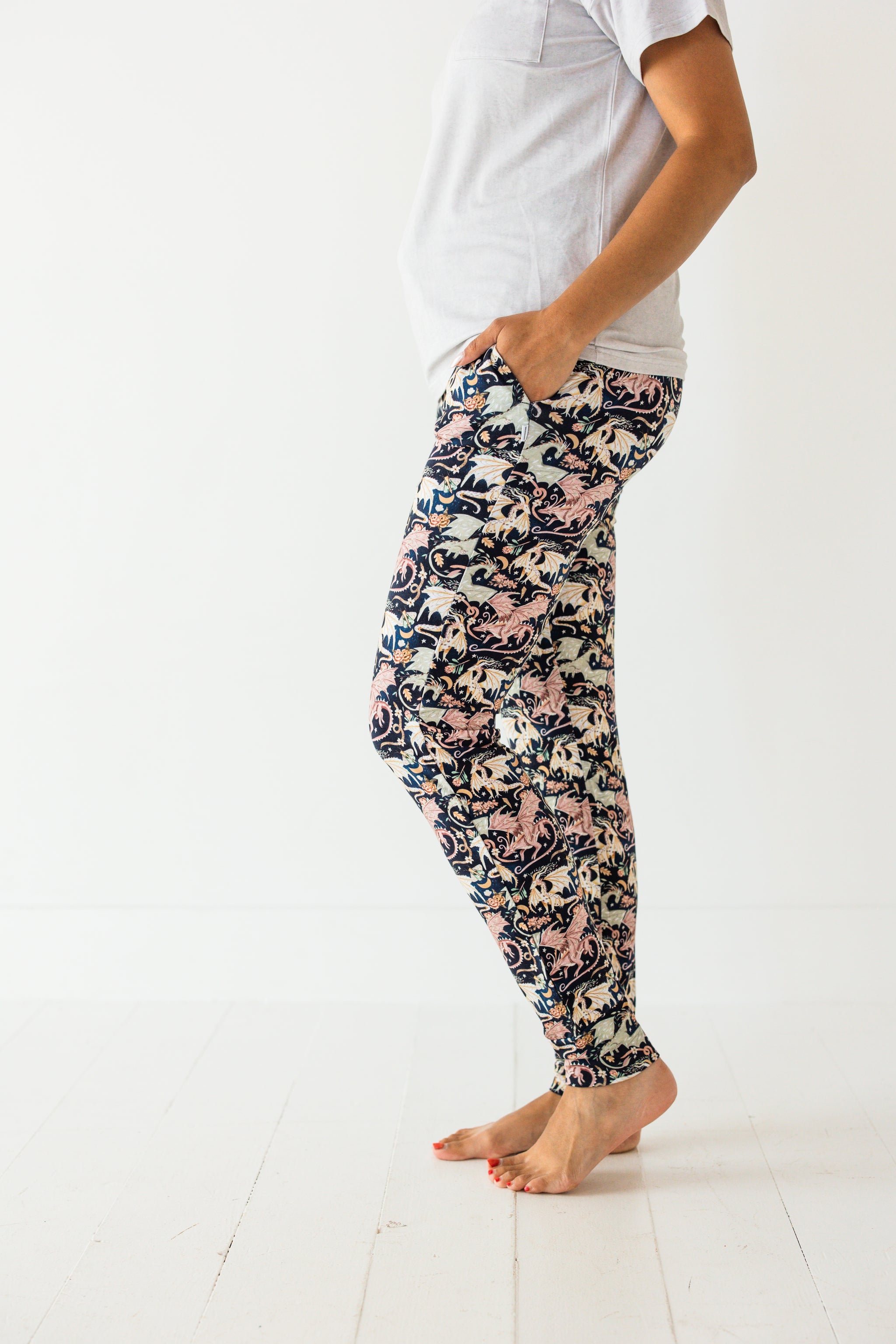 Dancing Dragons Women’s Modal Jersey Joggers