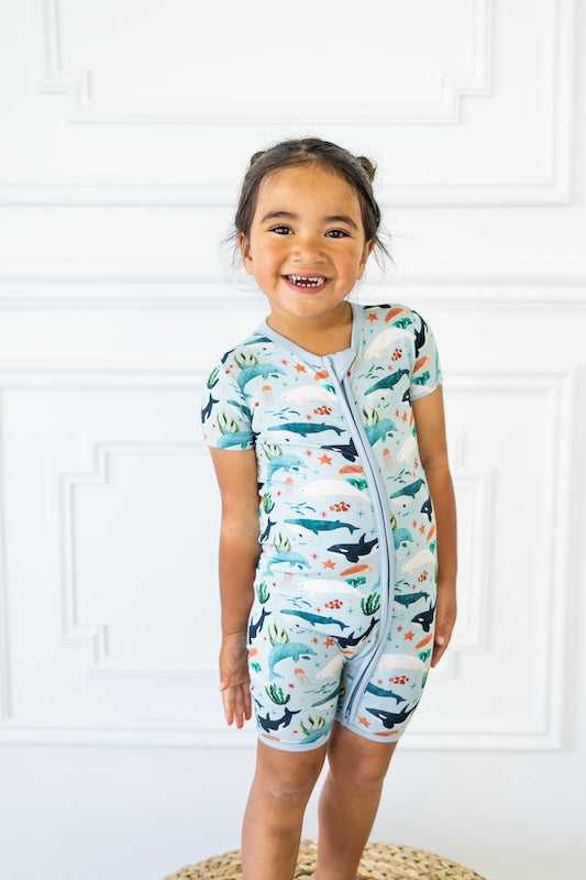 Fintastic Friends Shortie Romper