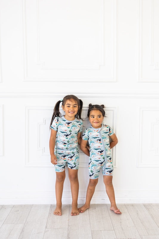 Fintastic Friends Shortie Romper
