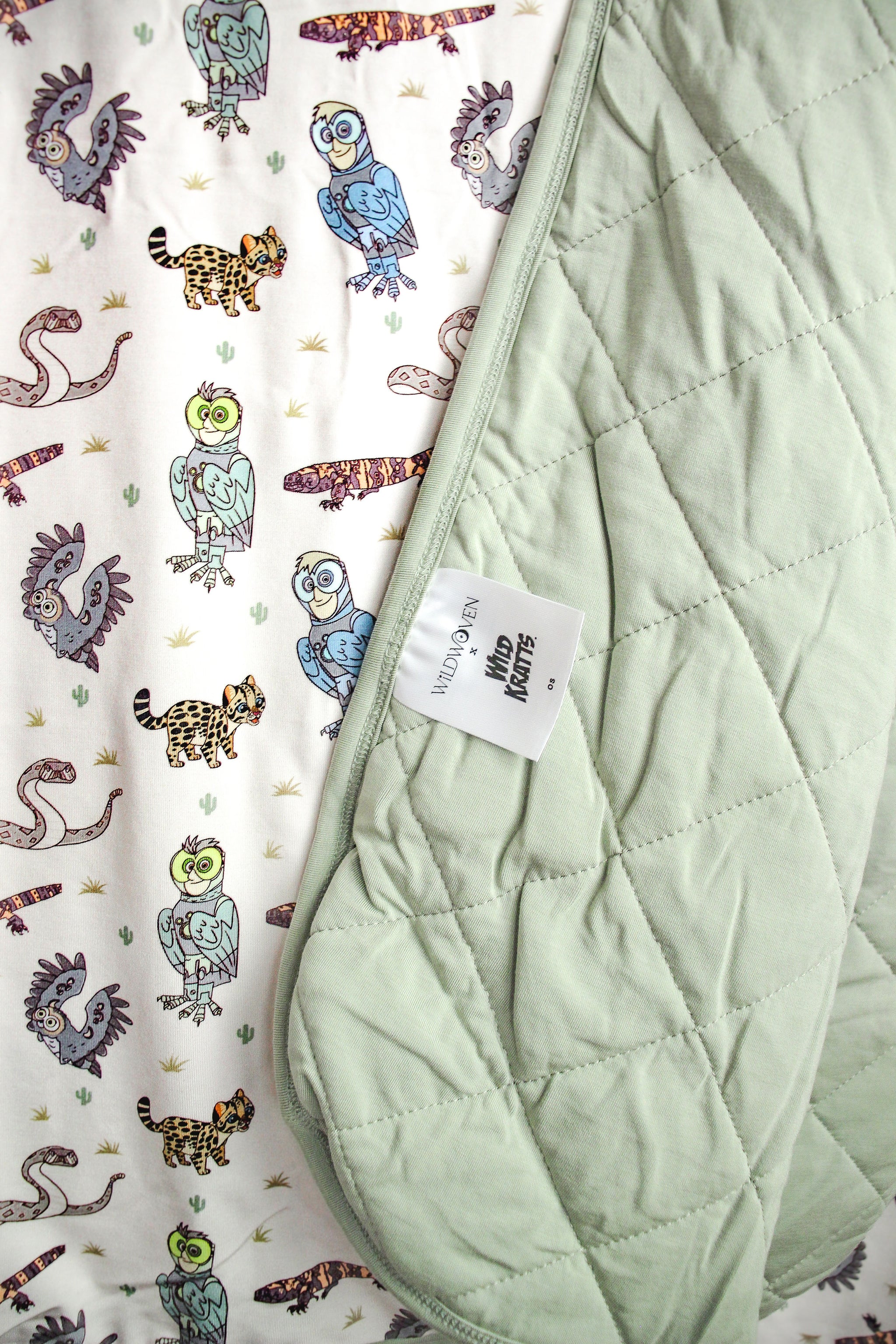 Wild Kratts® Desert Quilted Oversized Blanket