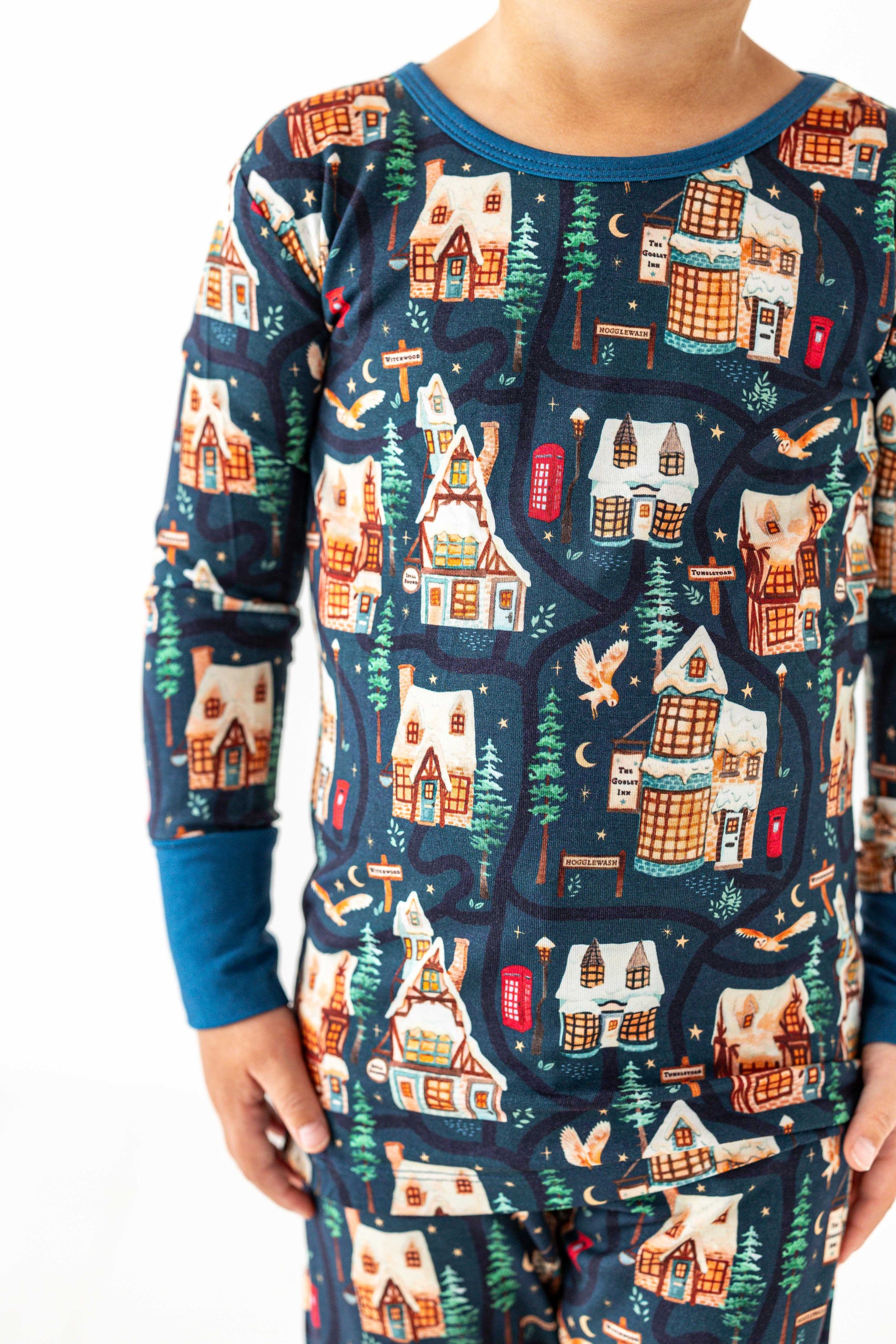 Hogglewash Holidays Two-Piece Pajama Set