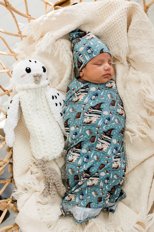 Spellbound Swaddle & Hat Set