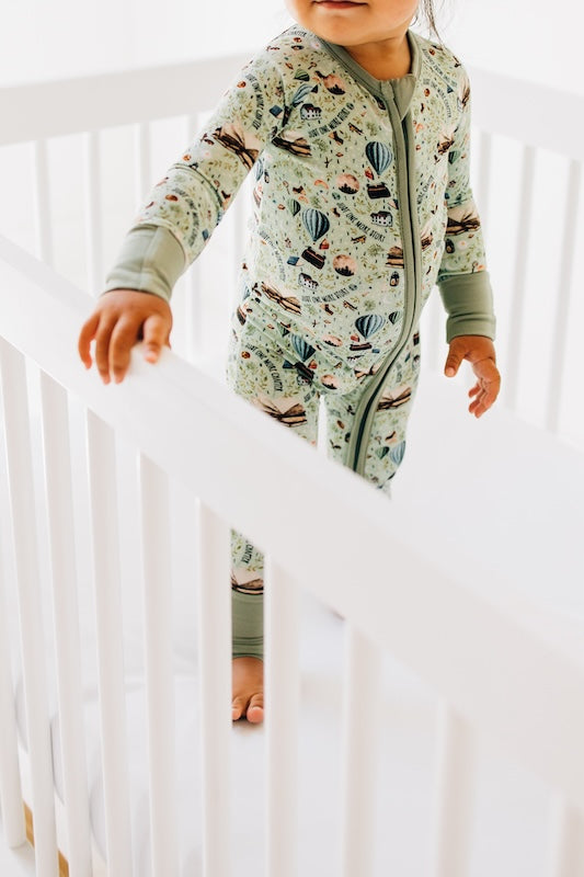 One More Story Zip Romper